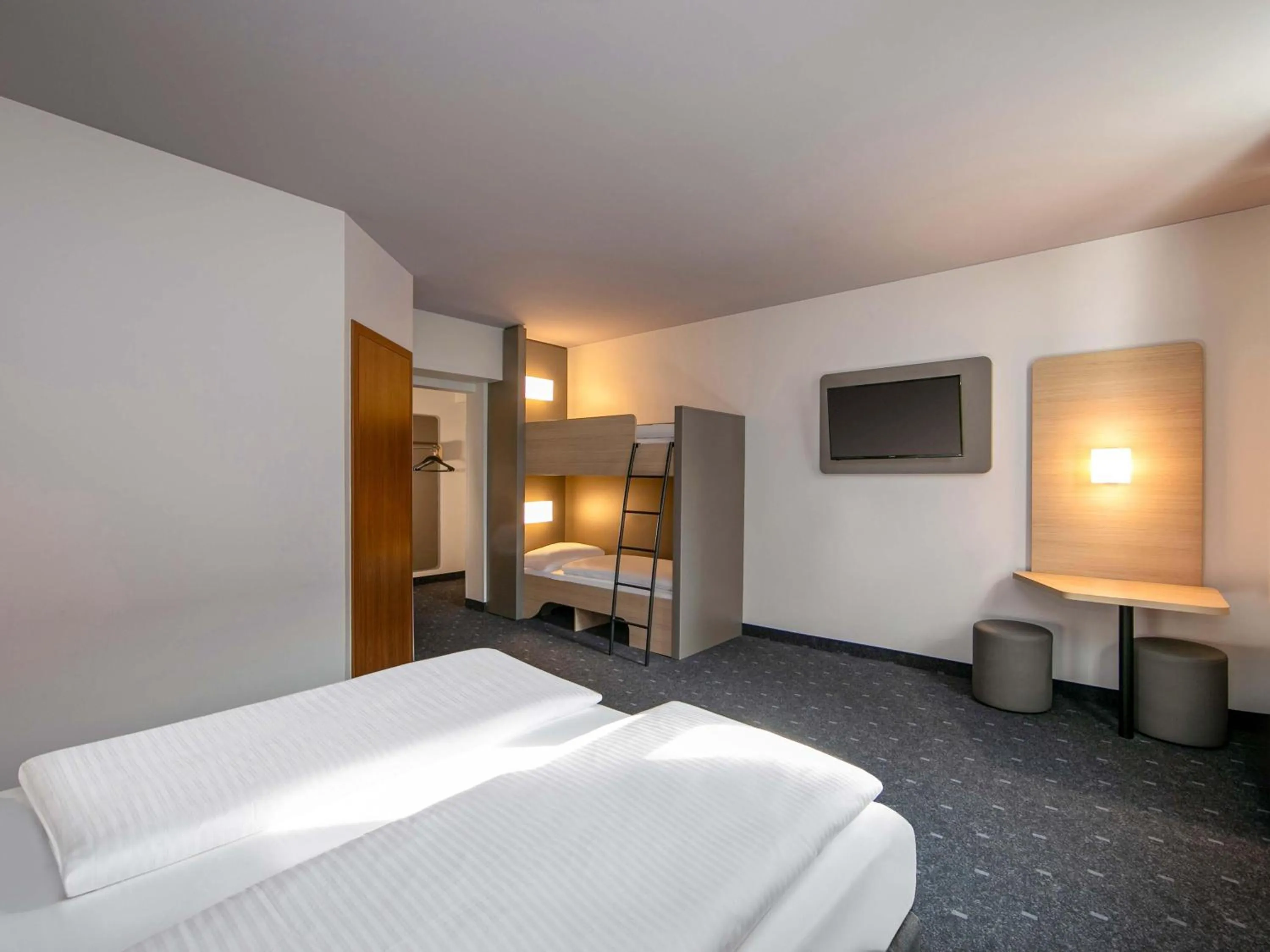 Photo of the whole room, Bed in B&B HOTEL Berlin-Adlershof