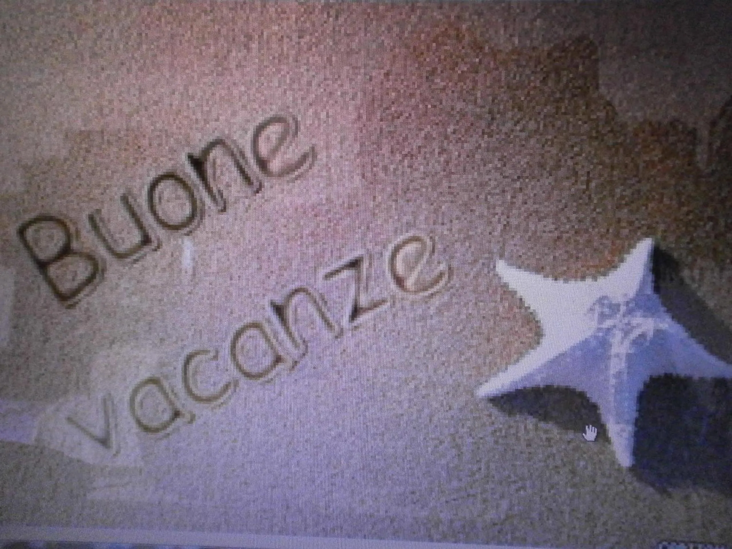 Decorative detail in Salvone's house B&B