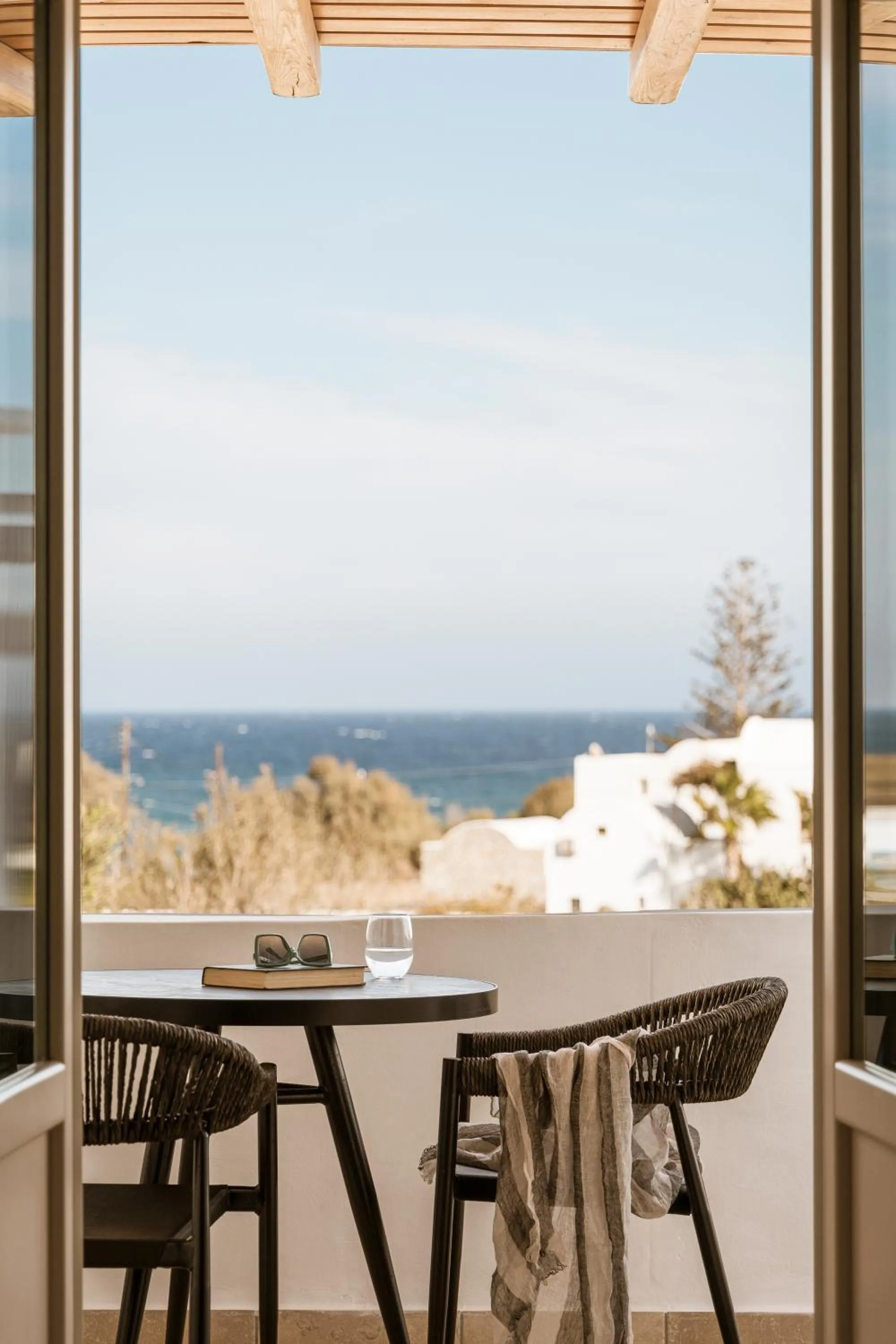 Balcony/Terrace in AMĀRIA Beach Resort by NOMÉE Hospitality Group
