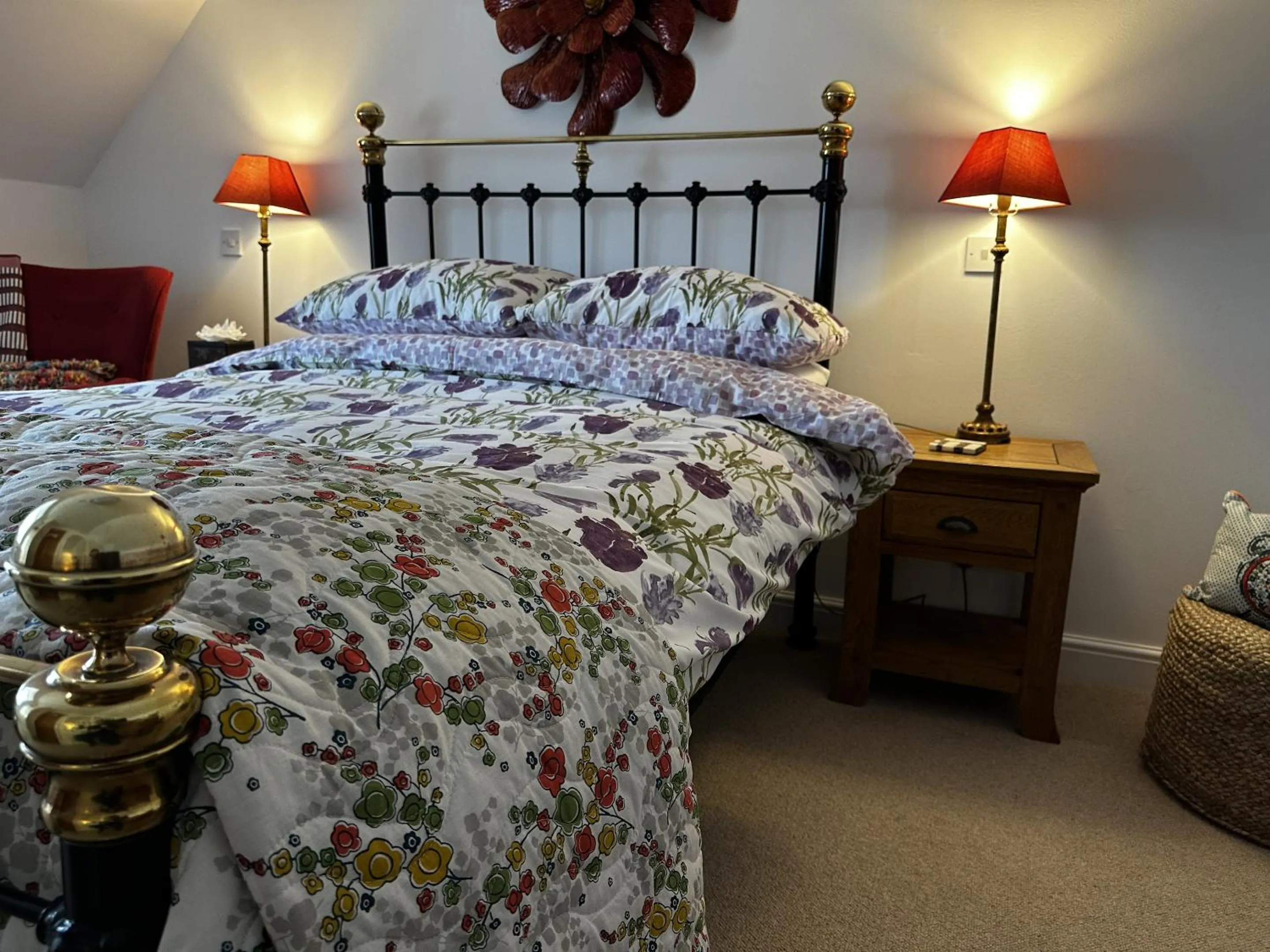 Bedroom, Bed in Sealladh Sona