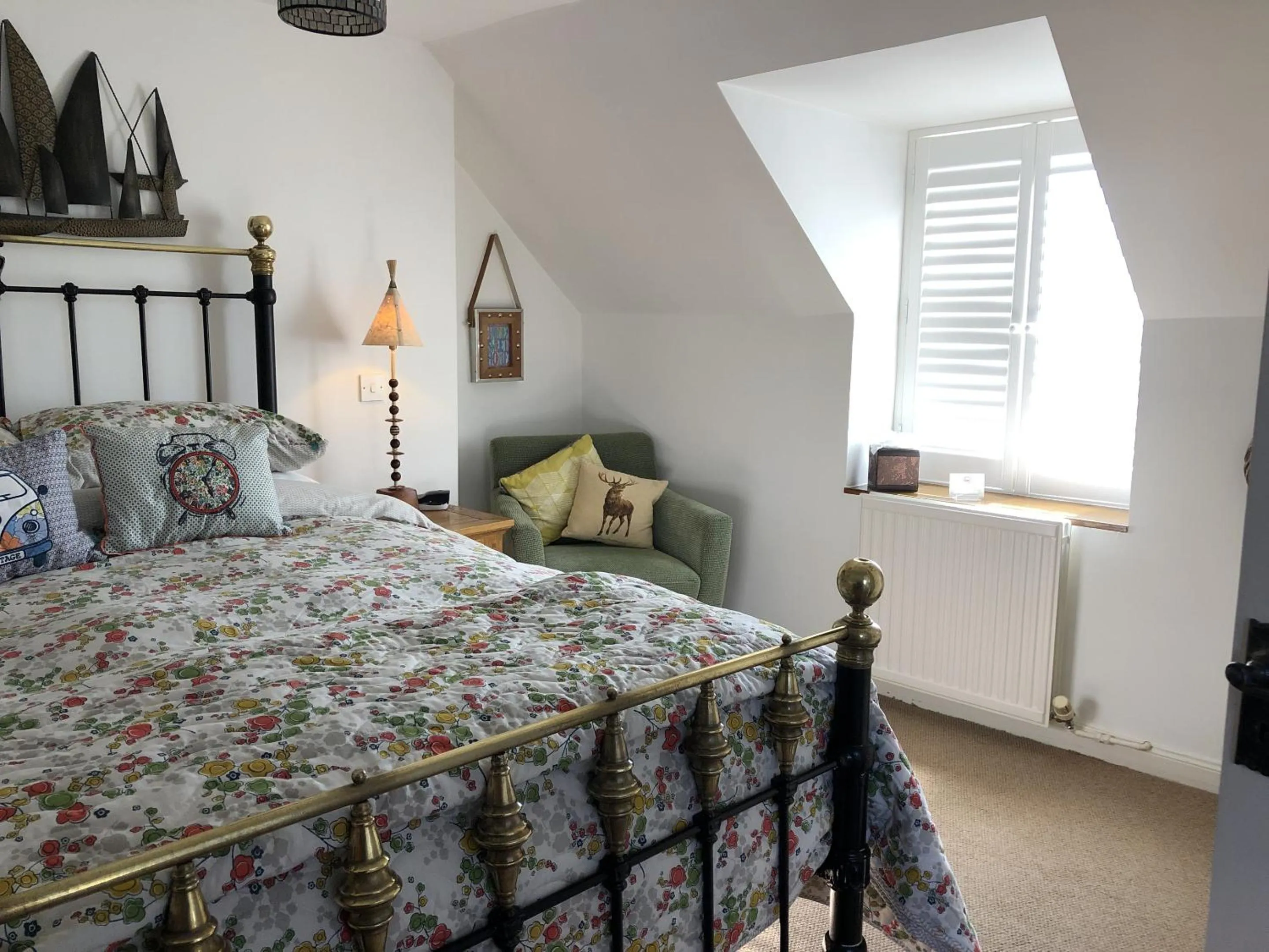 Bedroom, Bed in Sealladh Sona