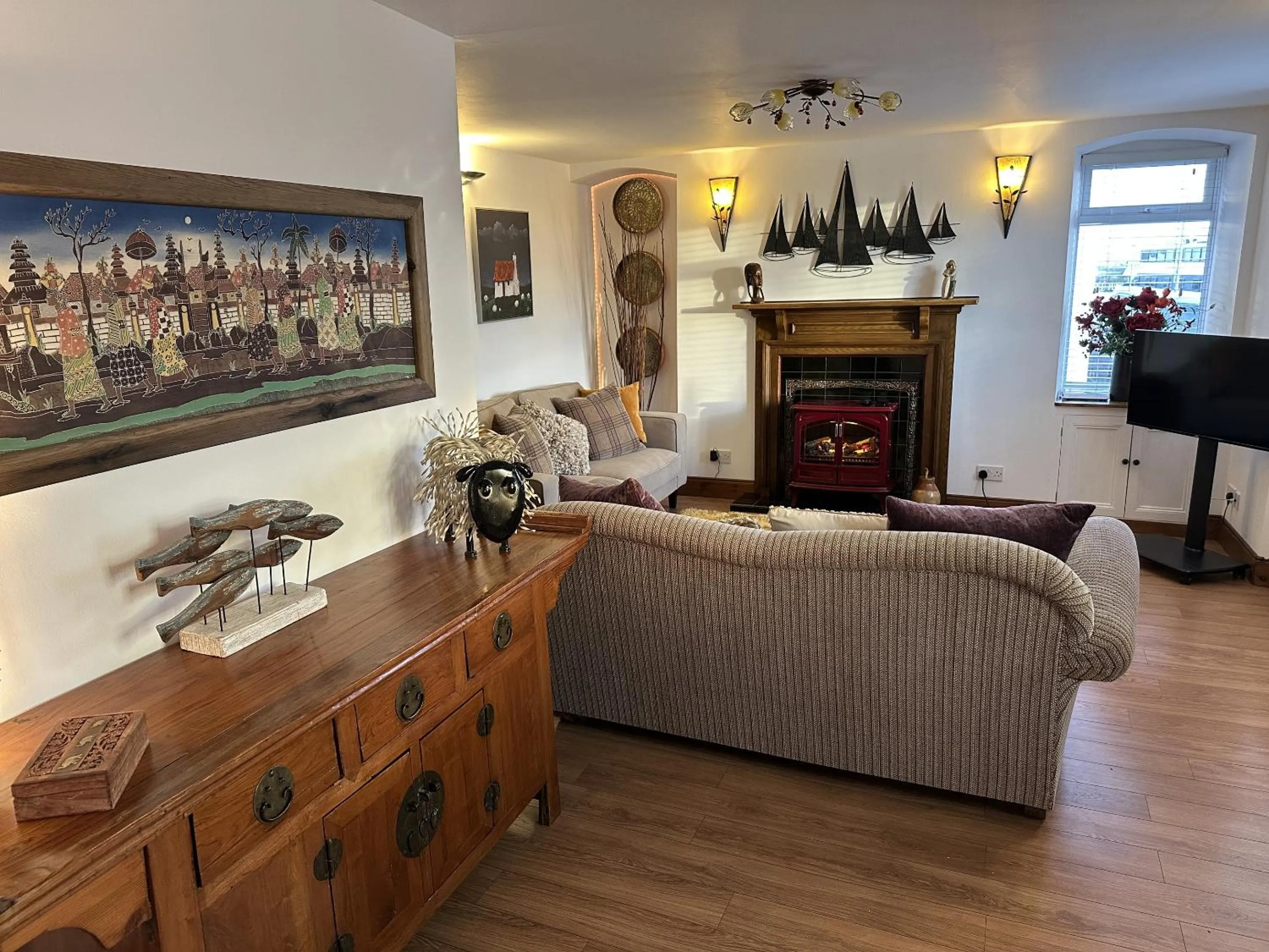 Living room in Sealladh Sona