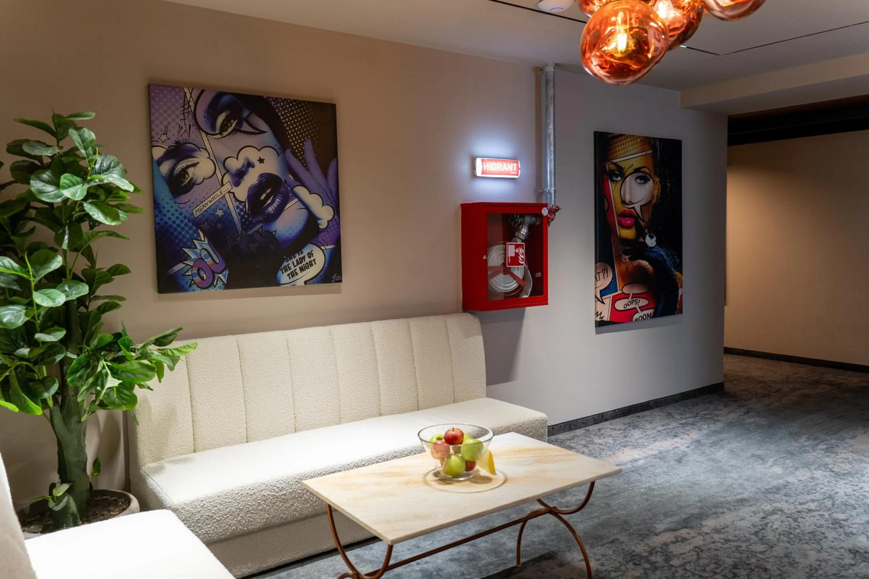 Lobby or reception in Embassy Romana