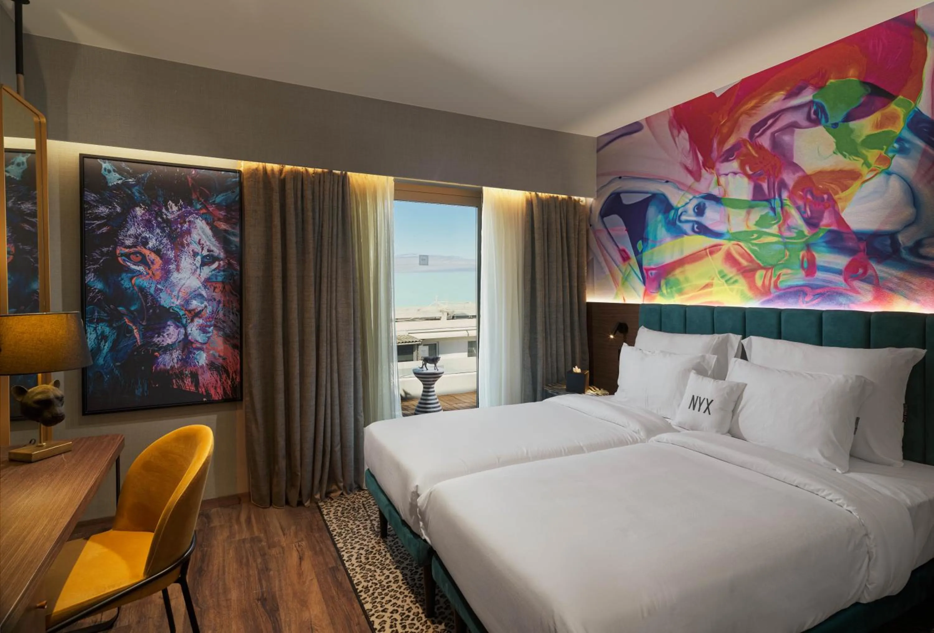 Photo of the whole room, Bed in NYX Hotel Thessaloniki