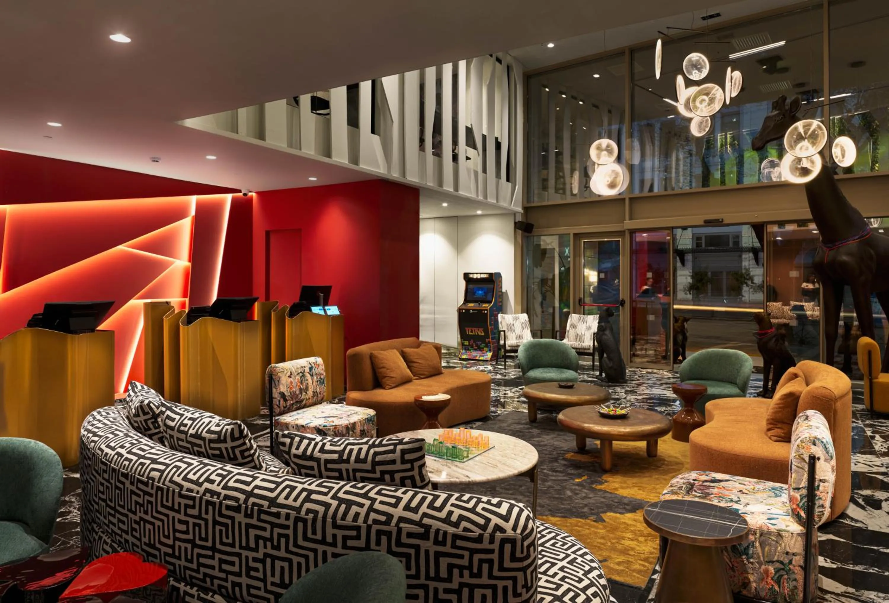 Lobby or reception in NYX Hotel Thessaloniki