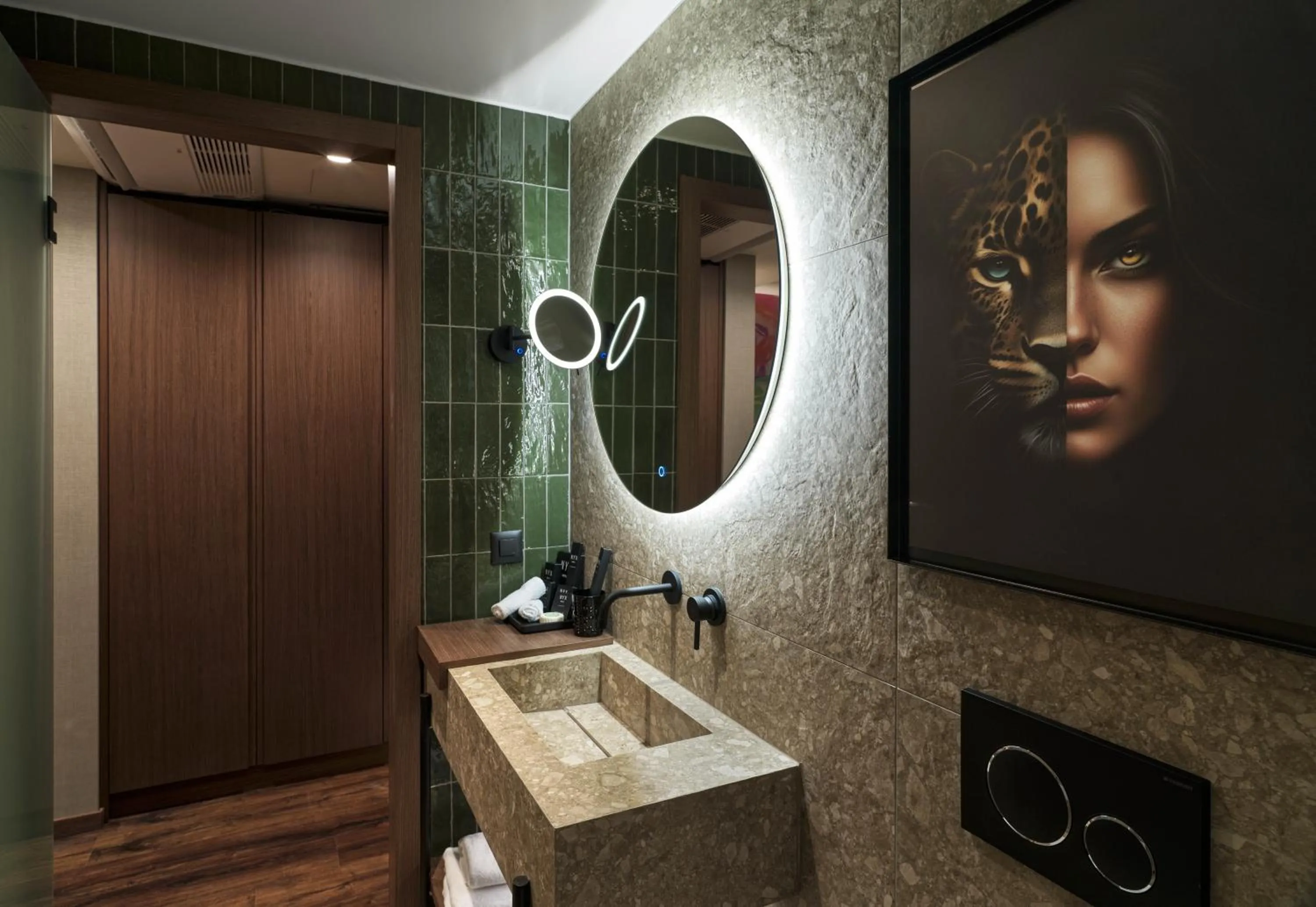 Bathroom in NYX Hotel Thessaloniki