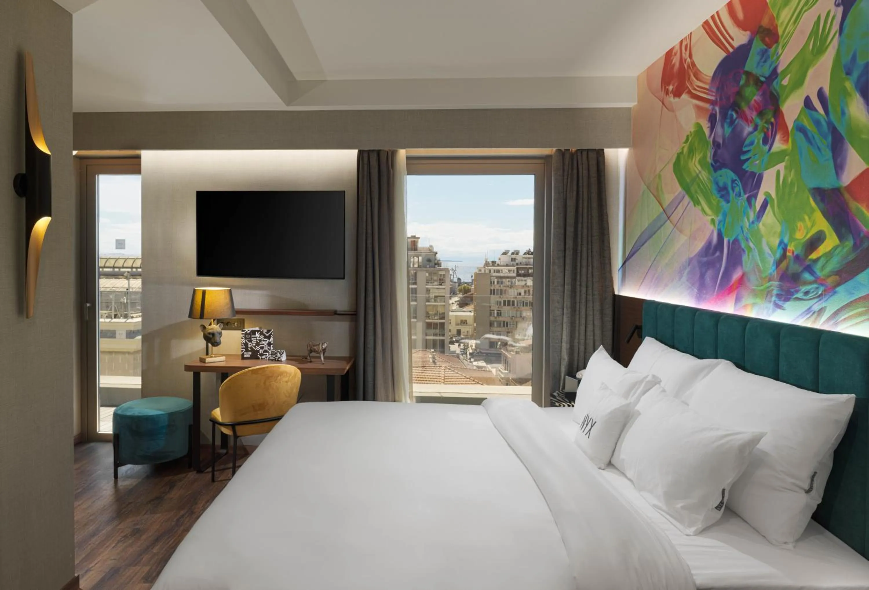 Bedroom, Bed in NYX Hotel Thessaloniki