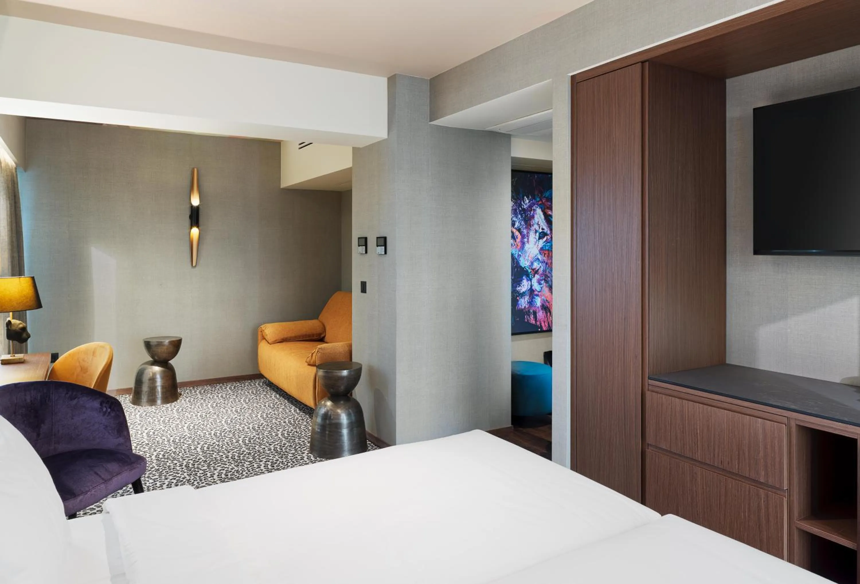 Photo of the whole room, Bed in NYX Hotel Thessaloniki