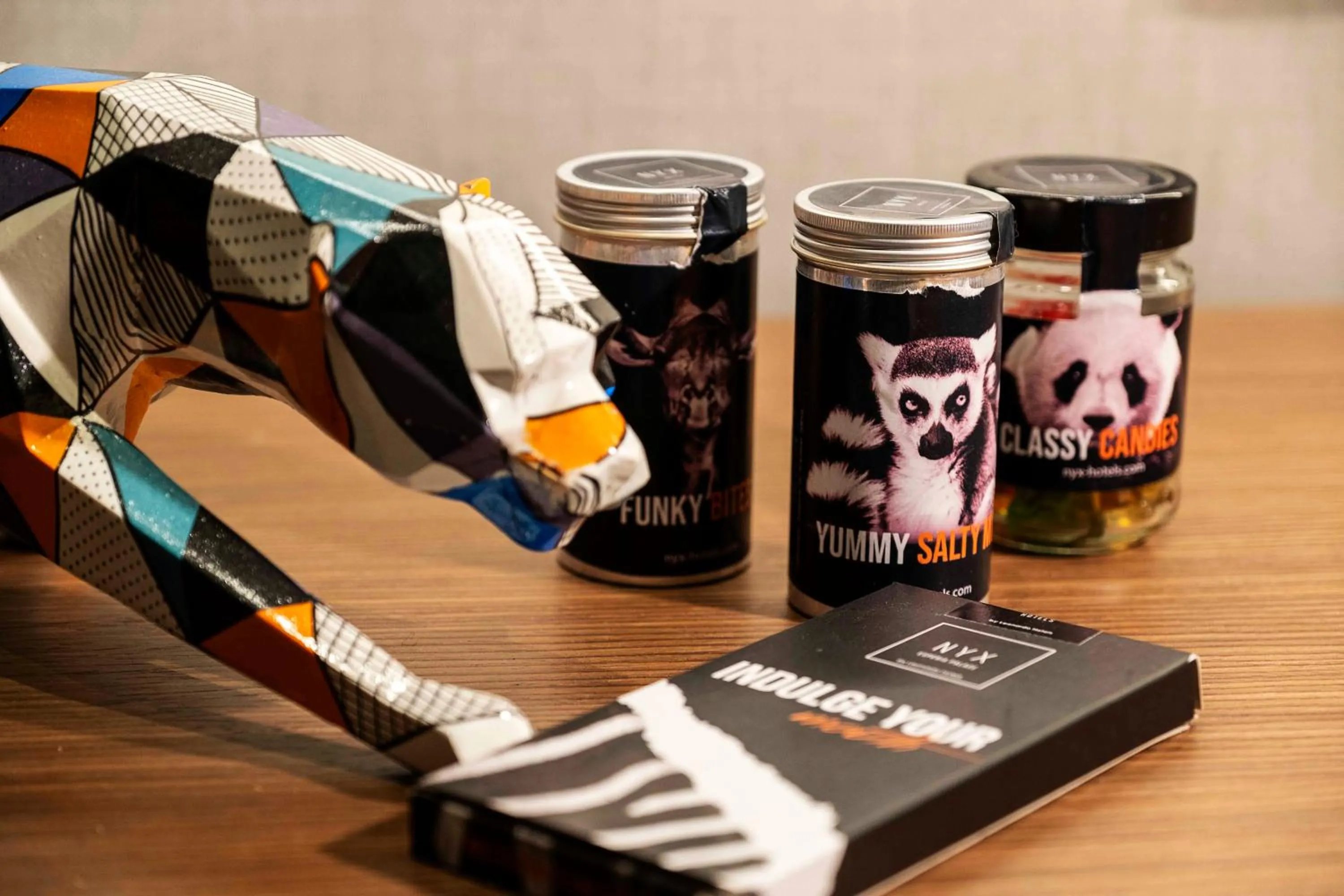 Decorative detail in NYX Hotel Thessaloniki