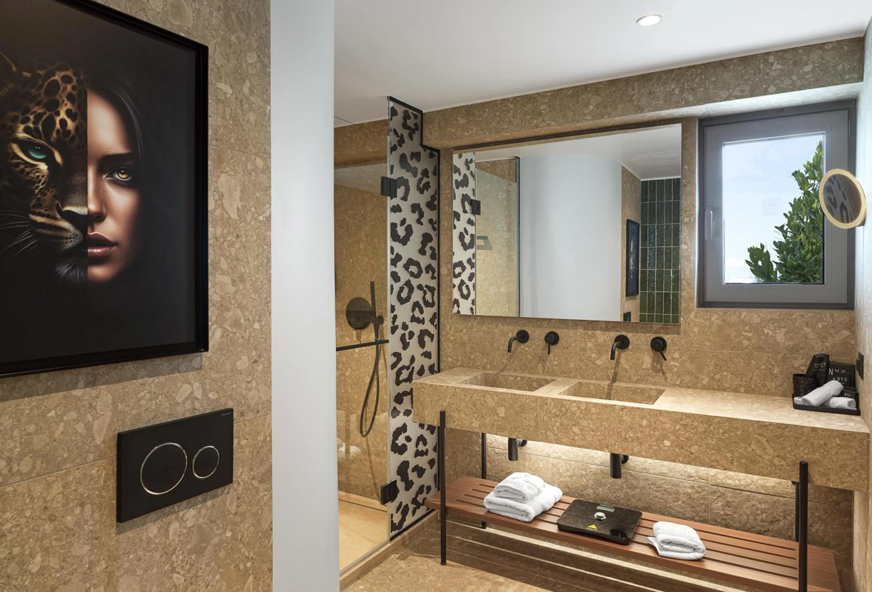 Bathroom in NYX Hotel Thessaloniki