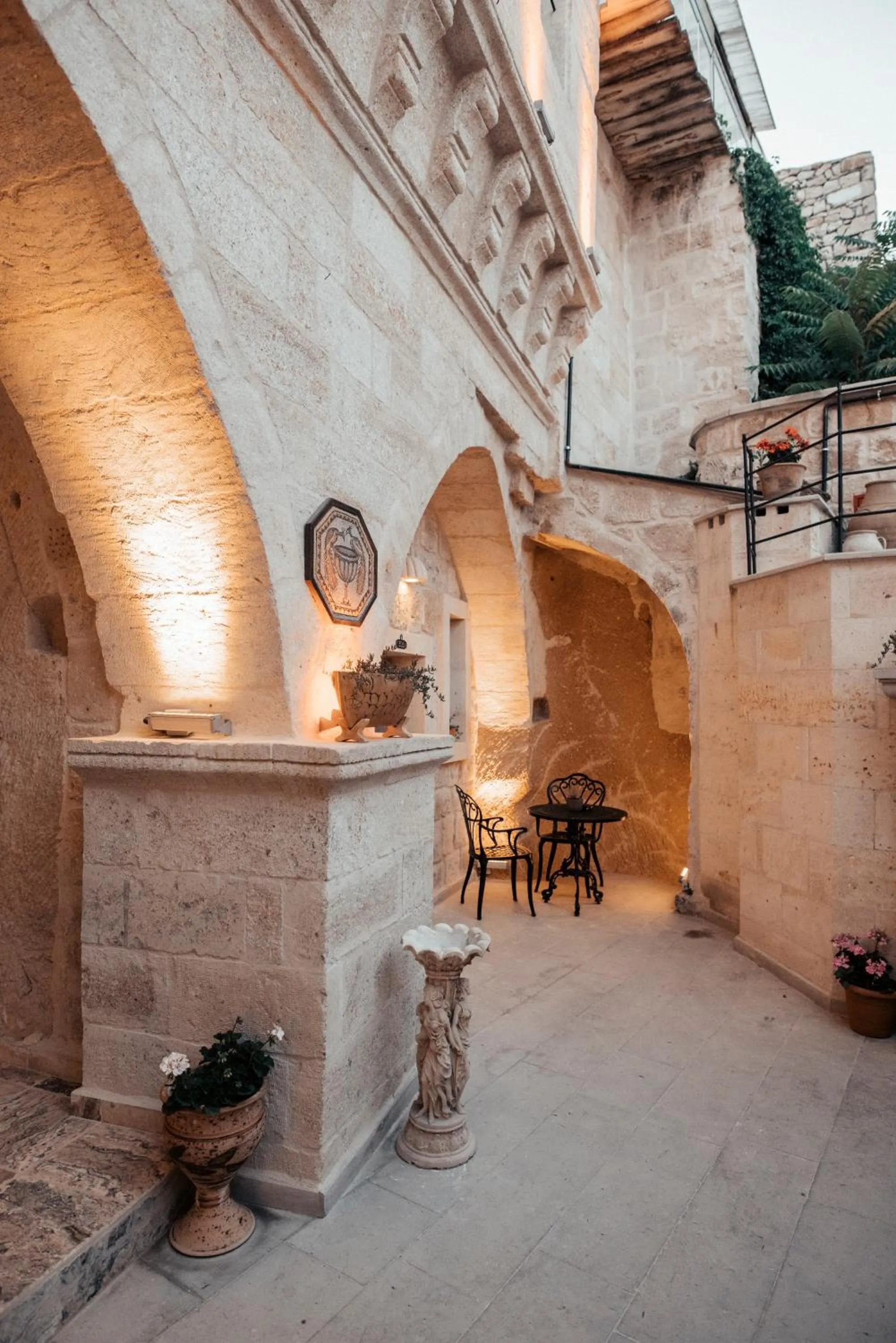 Patio in Lagoon Cave Suites