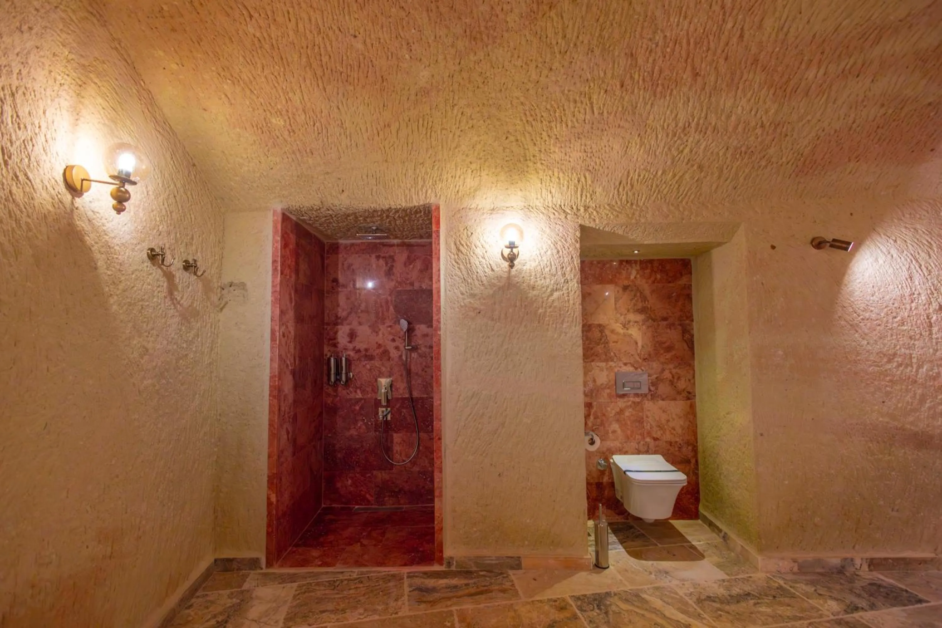 Toilet in Lagoon Cave Suites
