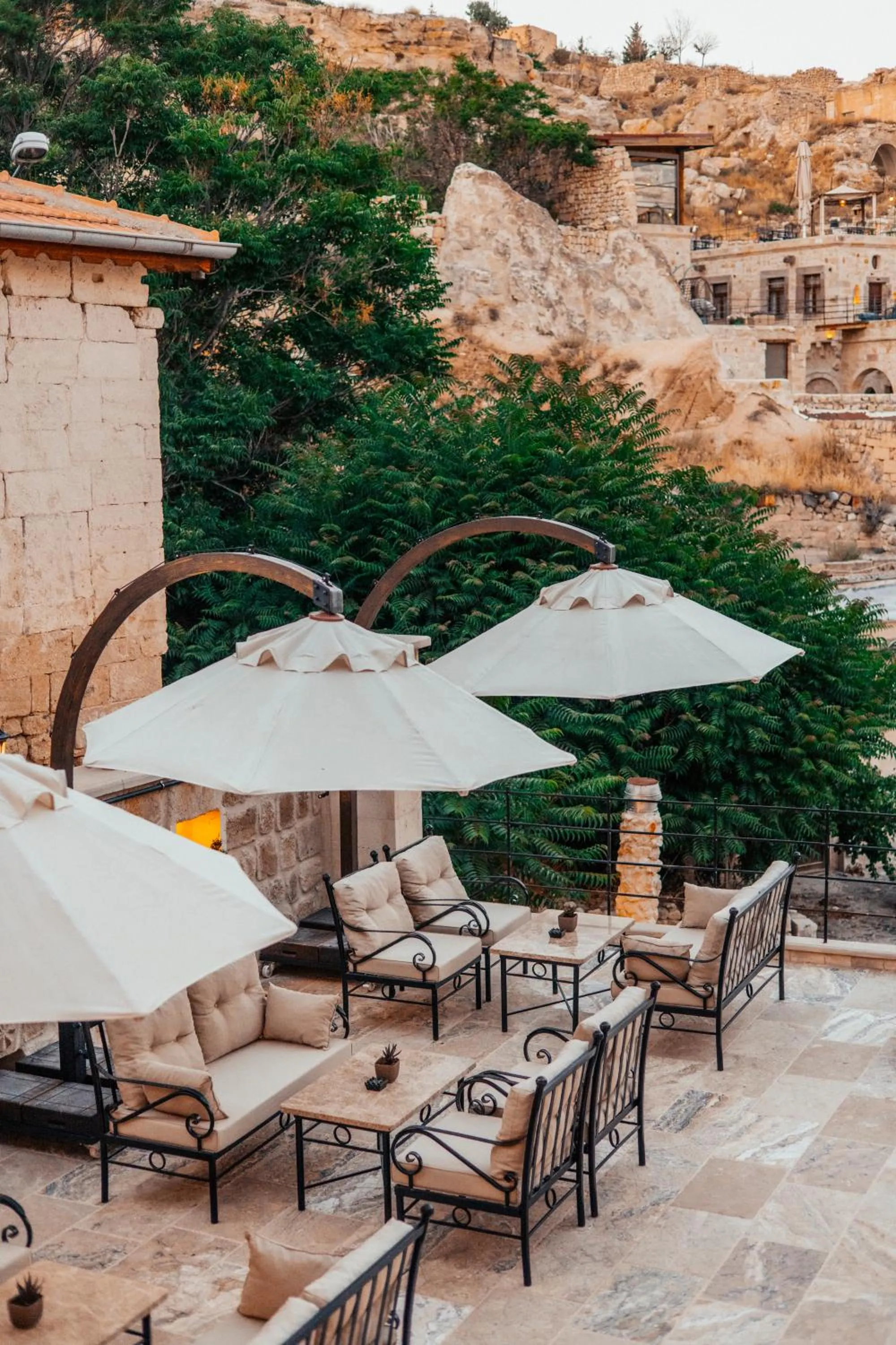 Natural landscape in Lagoon Cave Suites