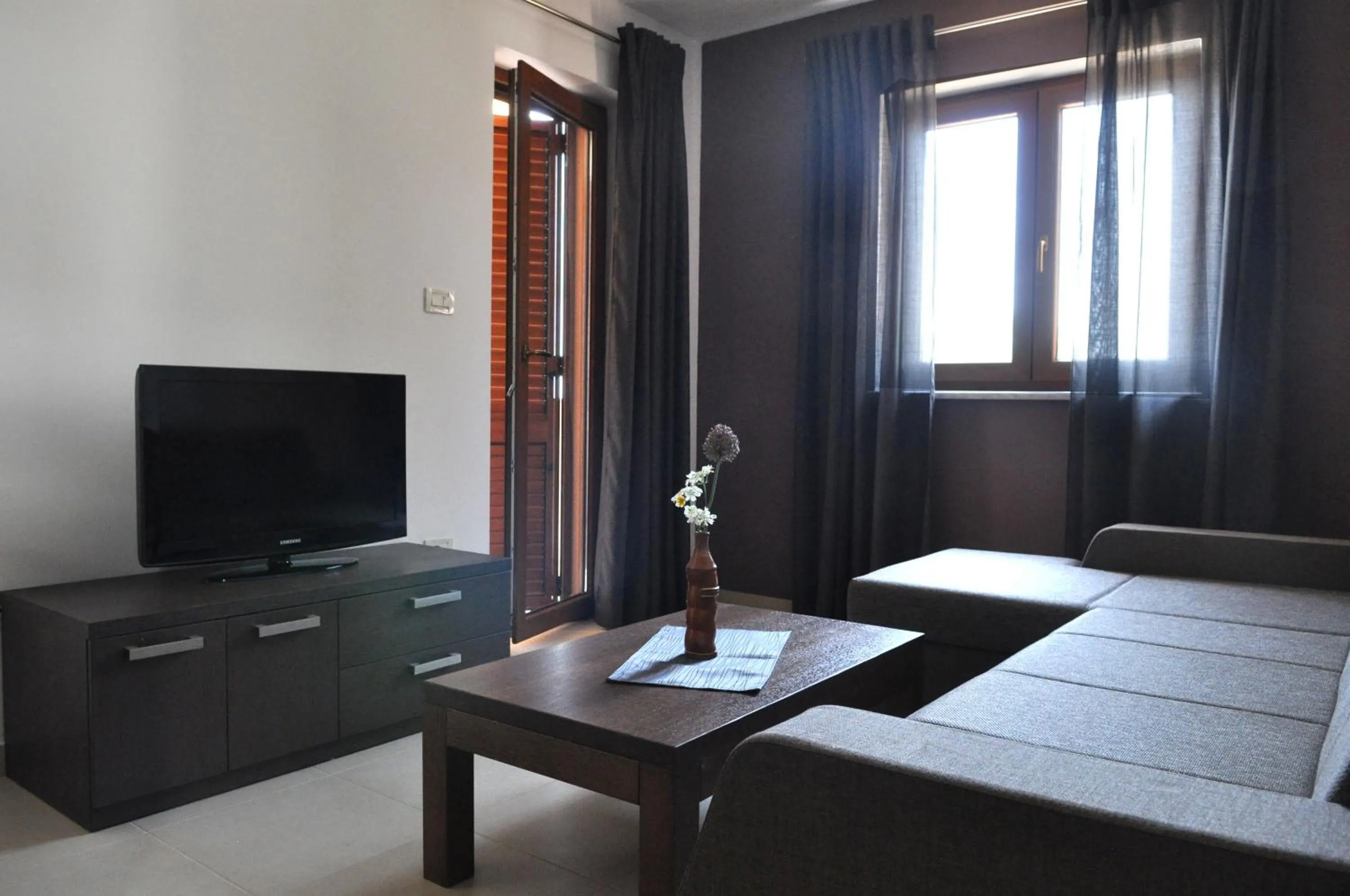 Living room, Bed in Apartments Braje
