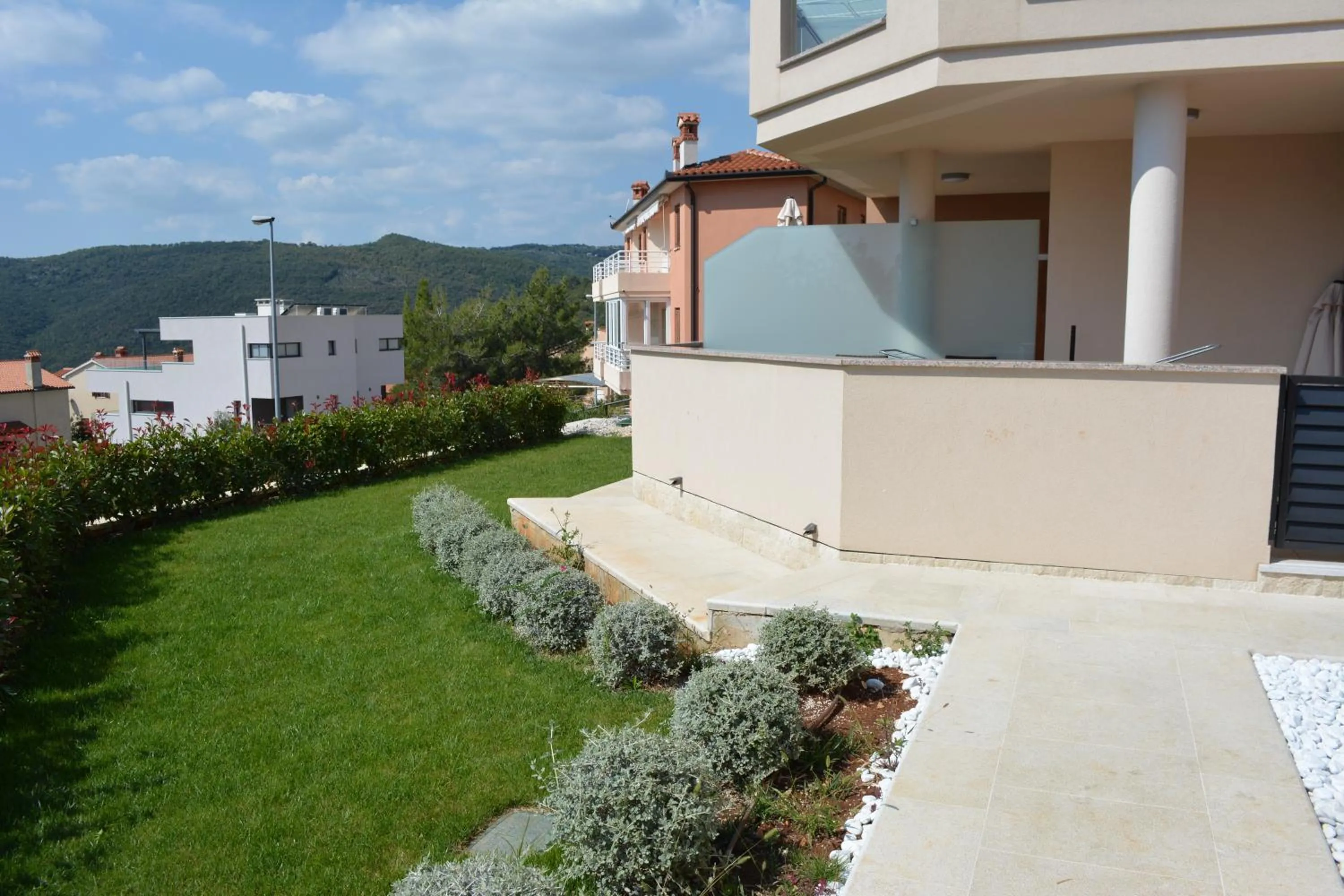 Garden view in Apartments Braje