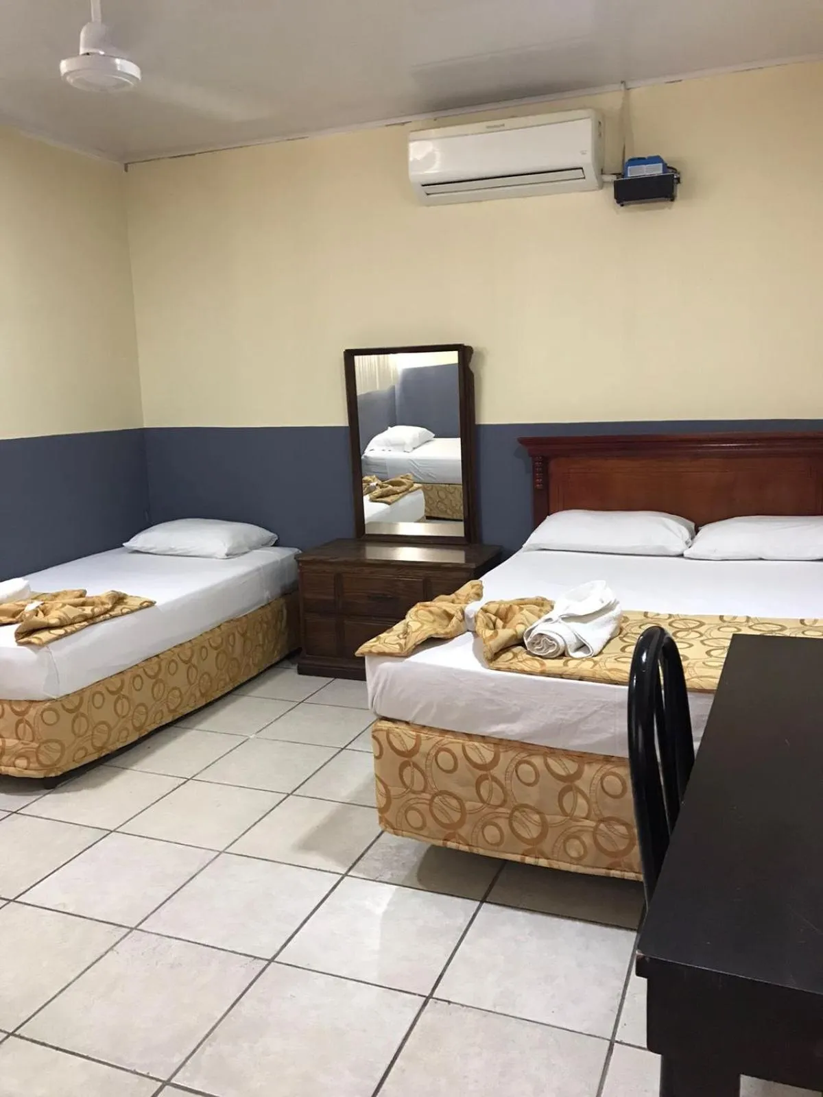 Bed in Hotel Plaza Cosiguina