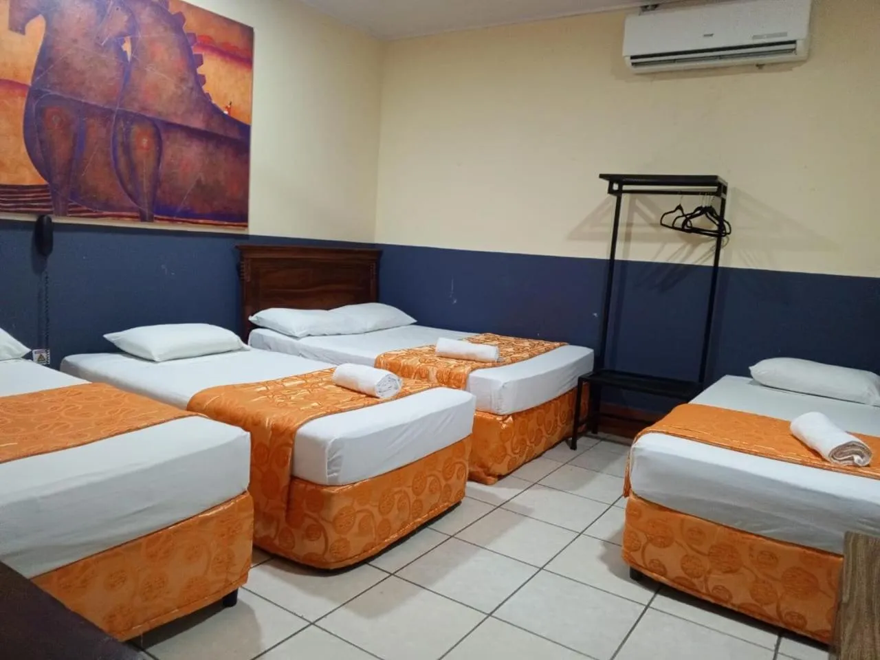 Bed in Hotel Plaza Cosiguina