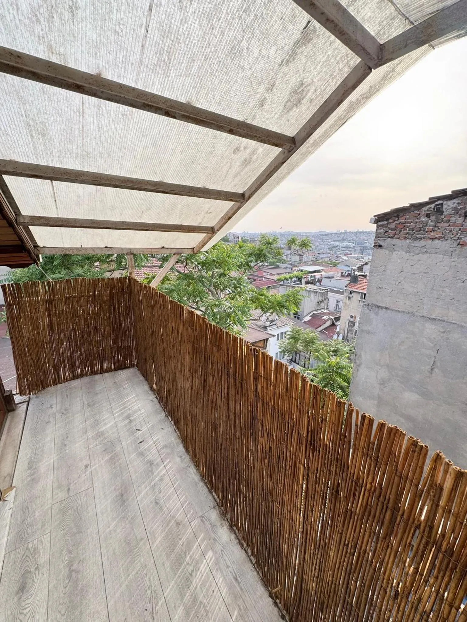 Balcony/Terrace in White Inn Taksim