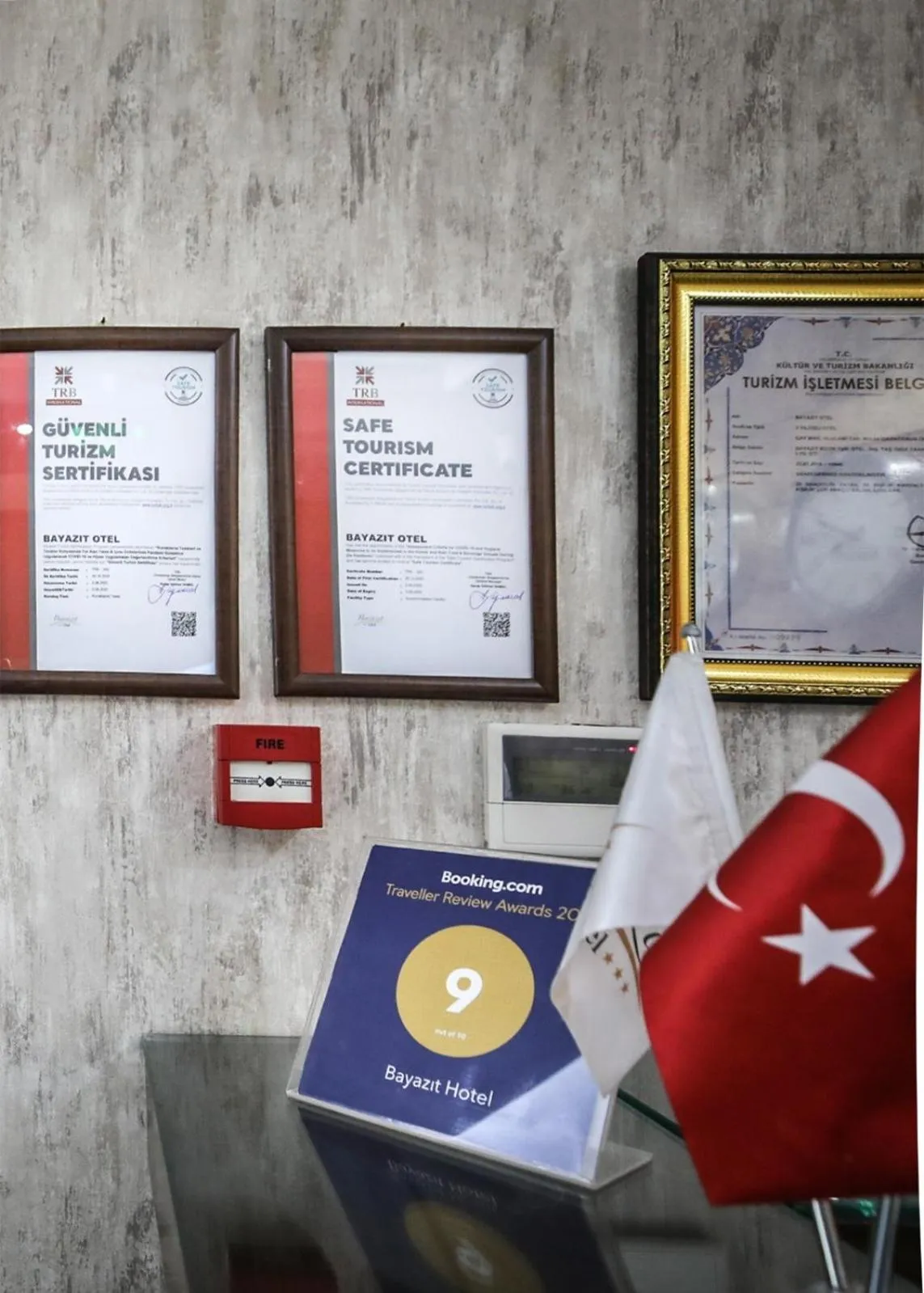 Property logo or sign in Bayazıt Hotel