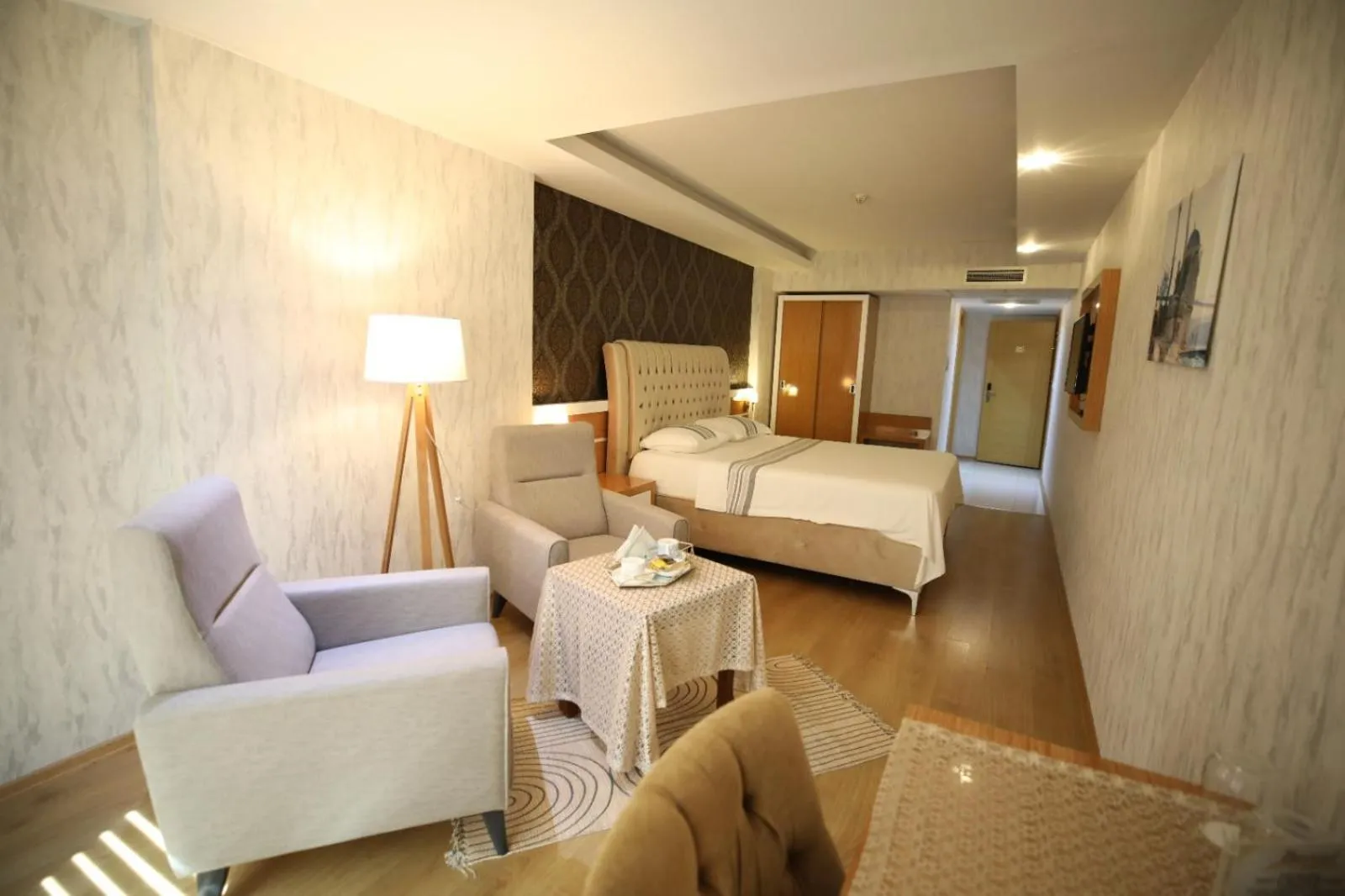 Bed in Bayazıt Hotel