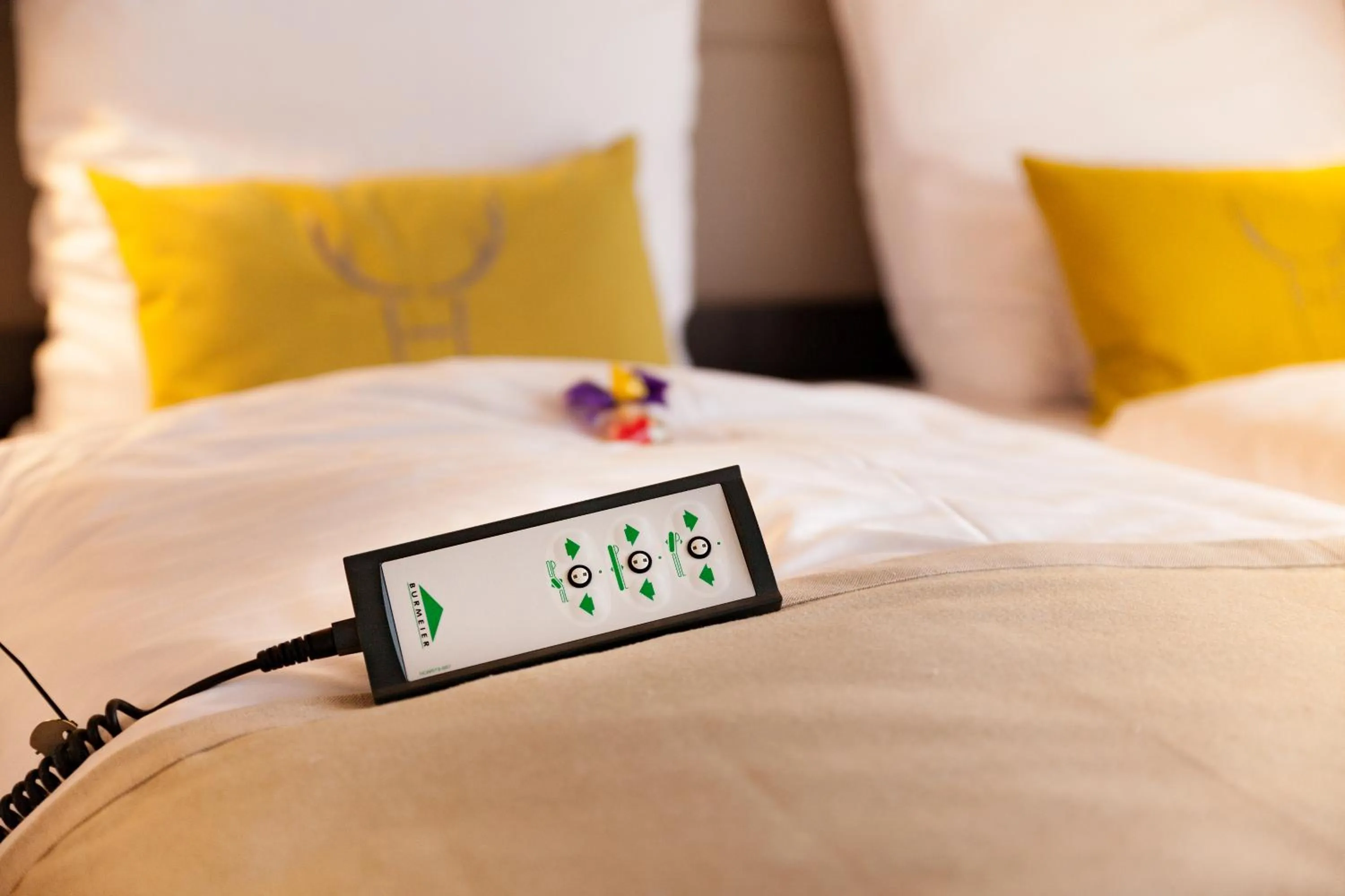 Bed in Hotel Platzhirsch