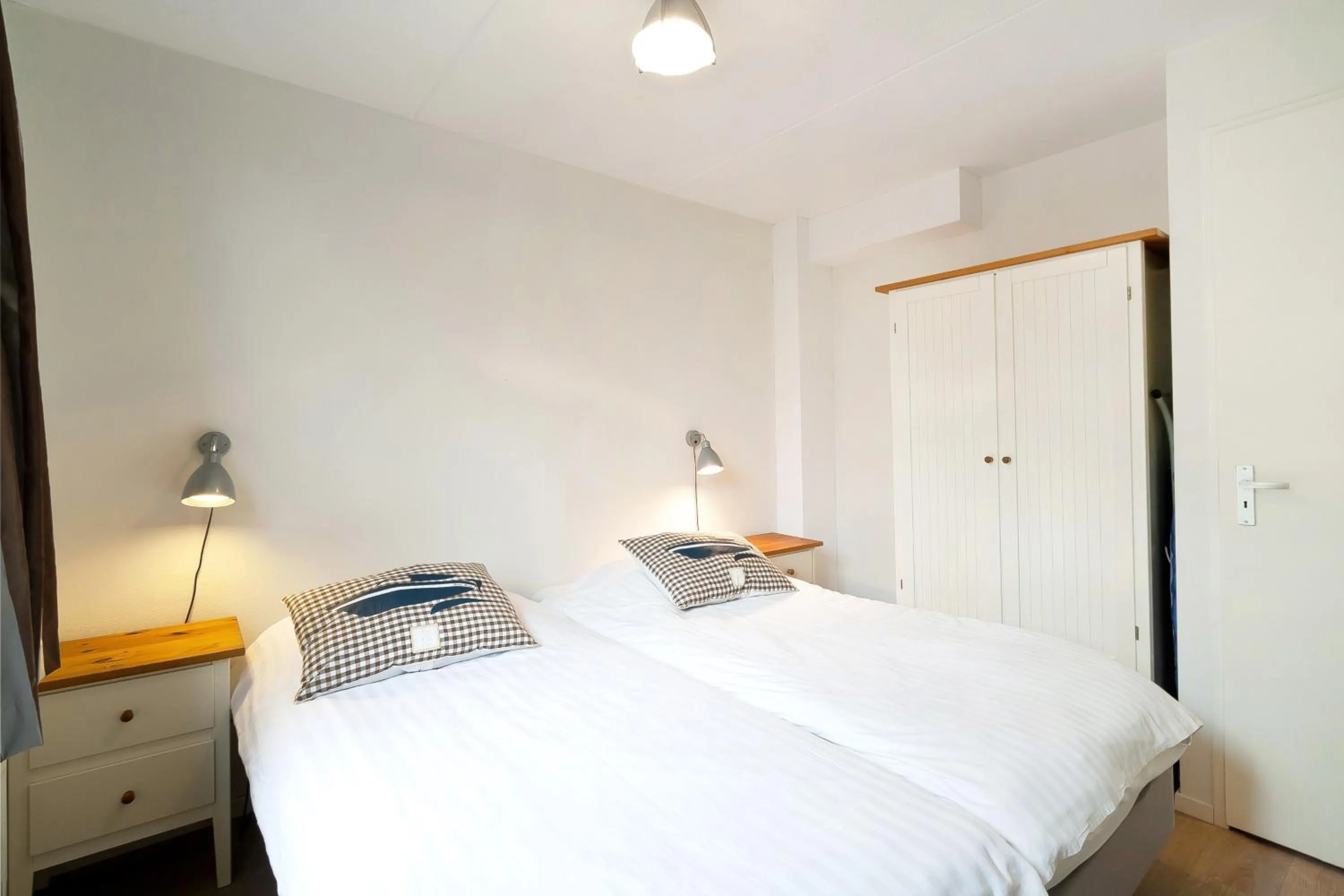 Bedroom in Boathouse Suburban Amsterdam