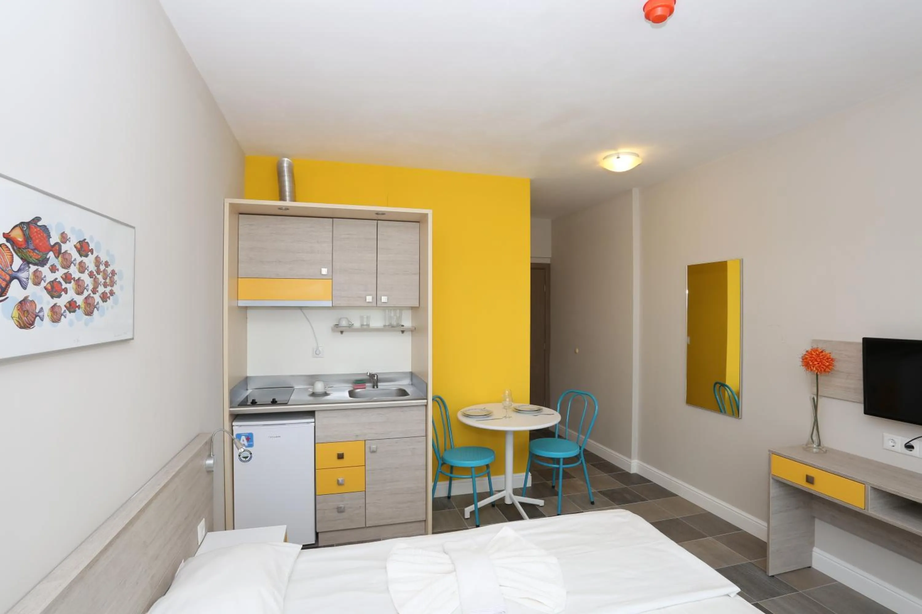 Dining area in Sunny Residence complex