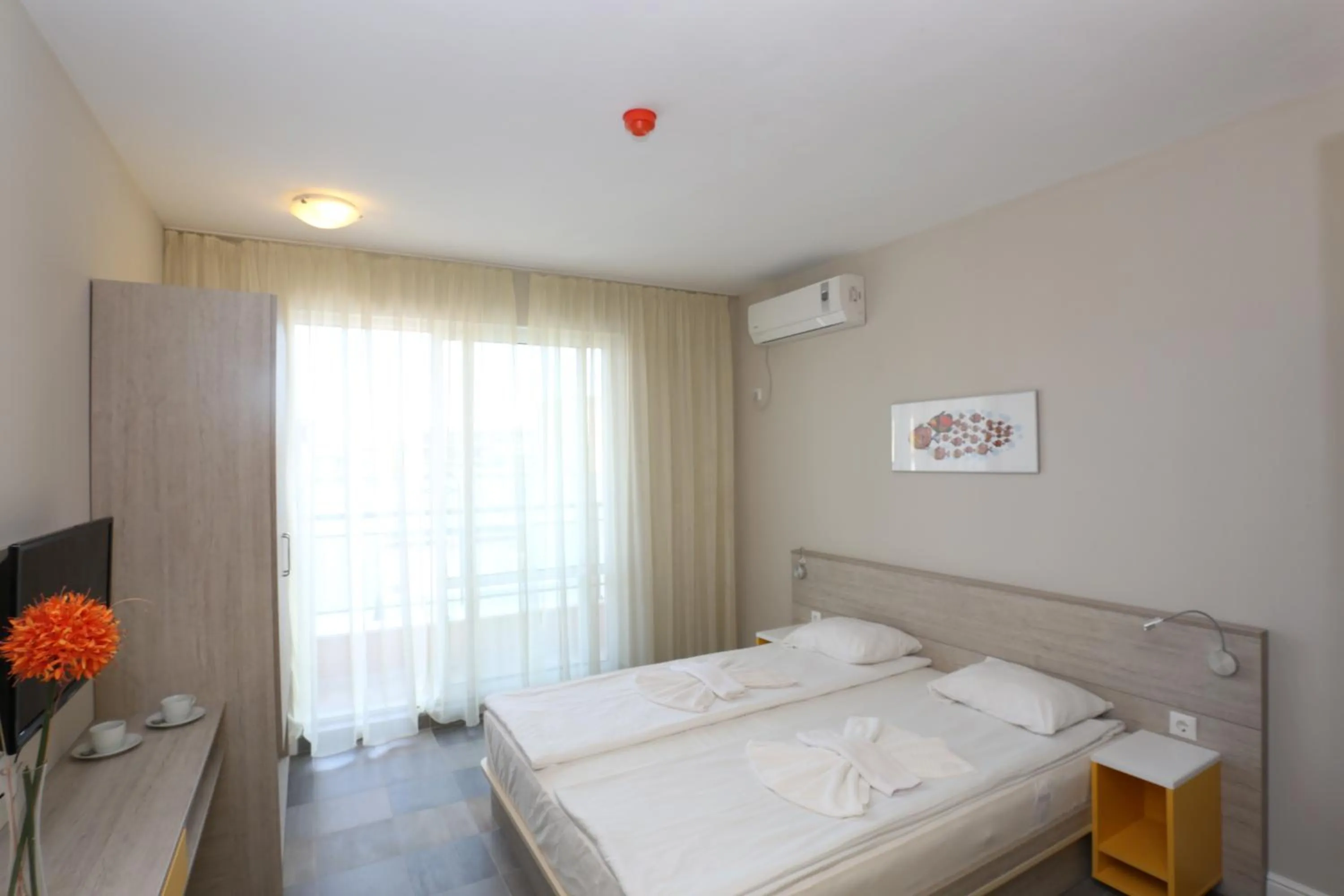 Bedroom, Bed in Sunny Residence complex