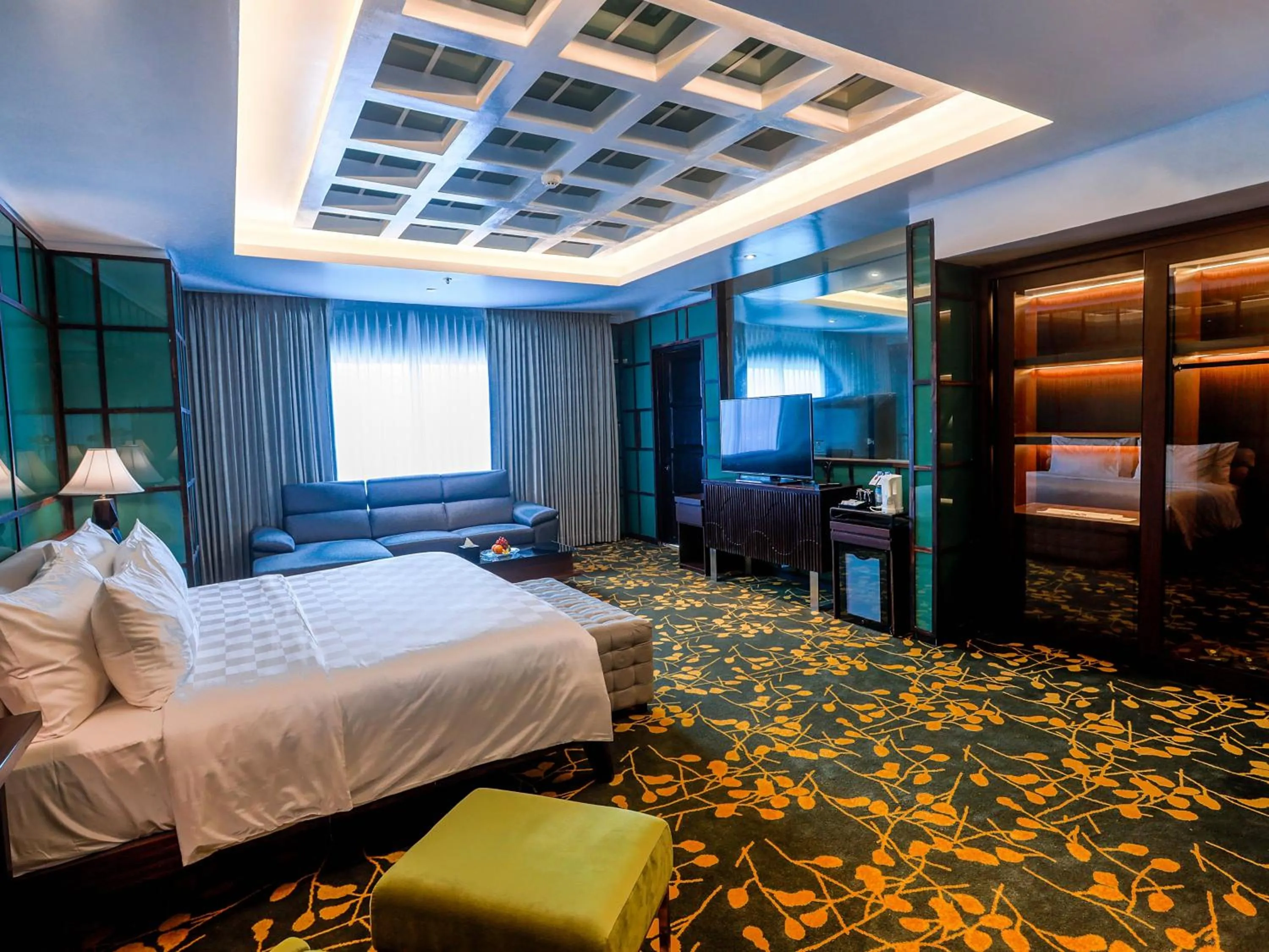 Bed in Grand Sya Hotel