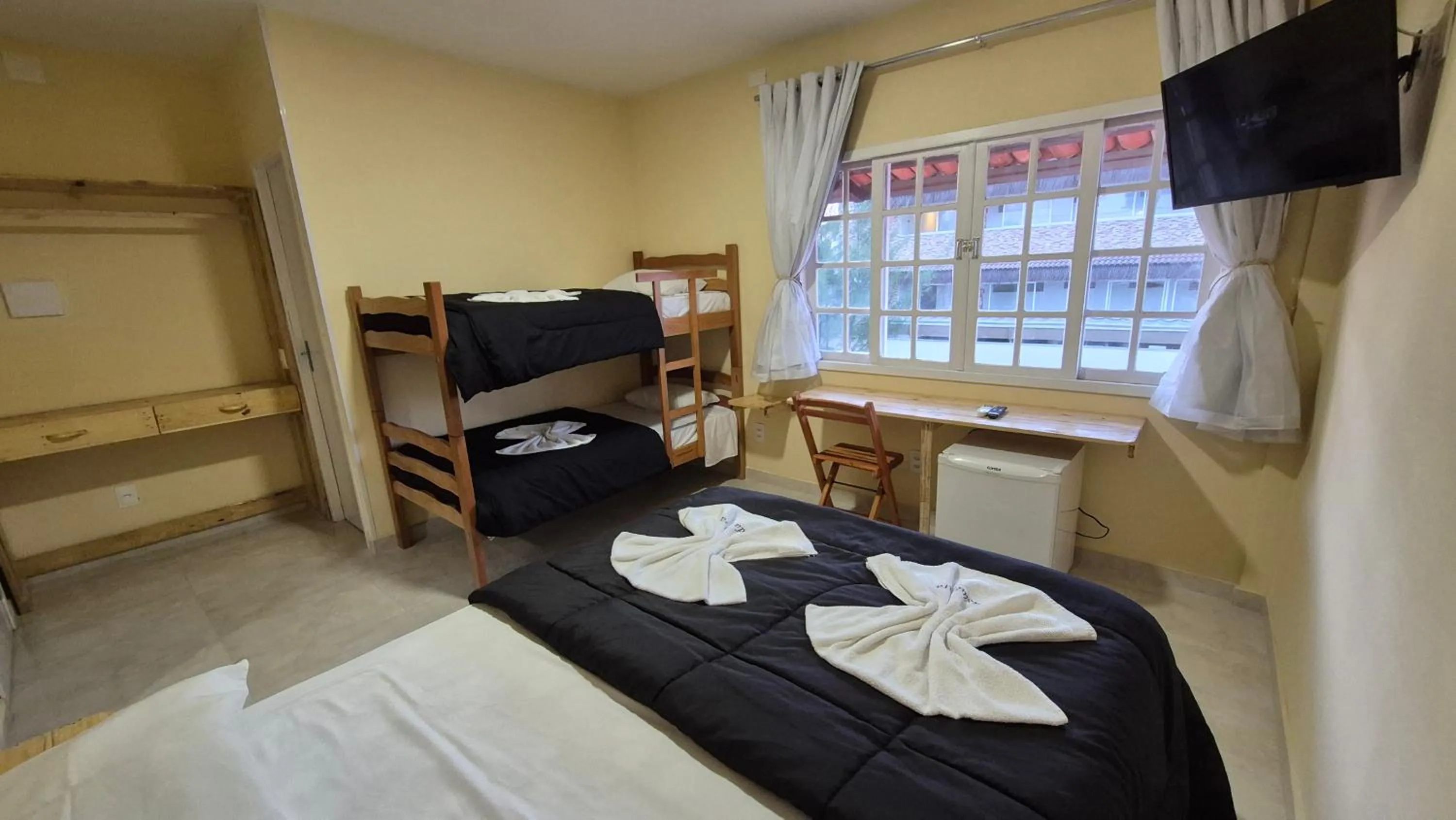 Bed in Pousada Ceará - Porto das Dunas