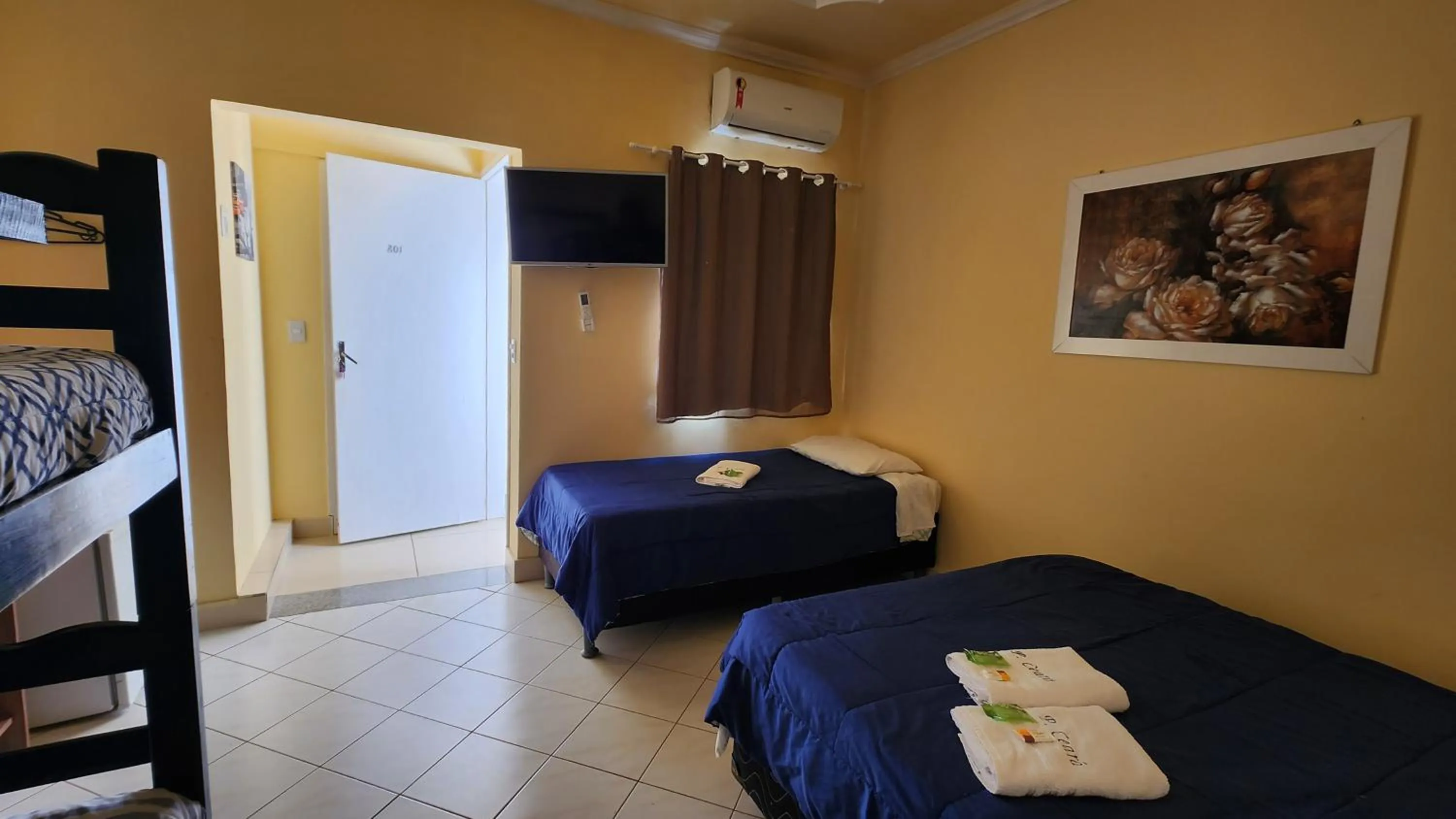 Bedroom, Bed in Pousada Ceará - Porto das Dunas