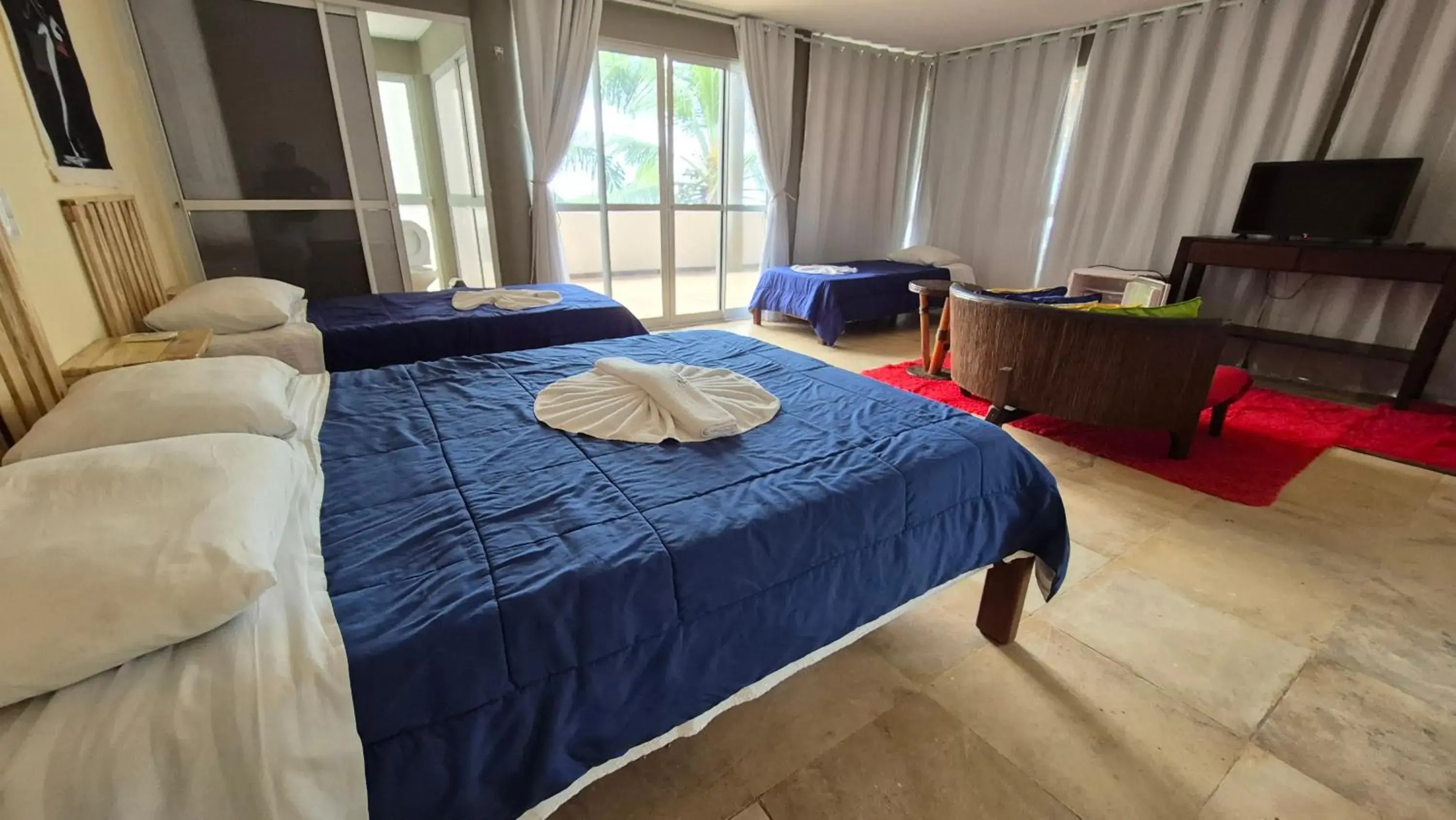 Family Room with Sea View - single occupancy in Pousada Ceará - Porto das Dunas Family Room with Sea View - single occupancy in Pousada Ceará - Porto das Dunas