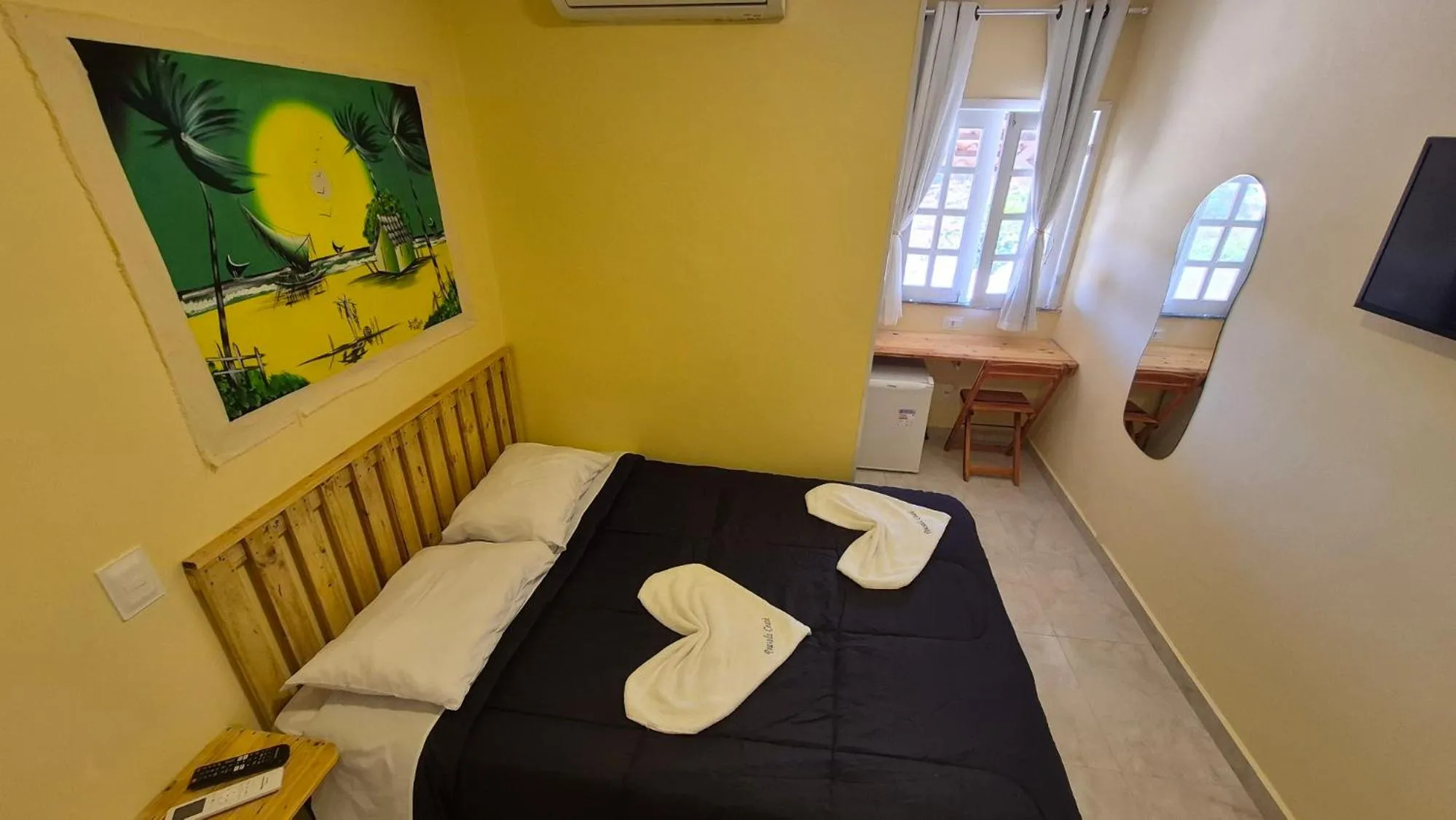 Bed in Pousada Ceará - Porto das Dunas