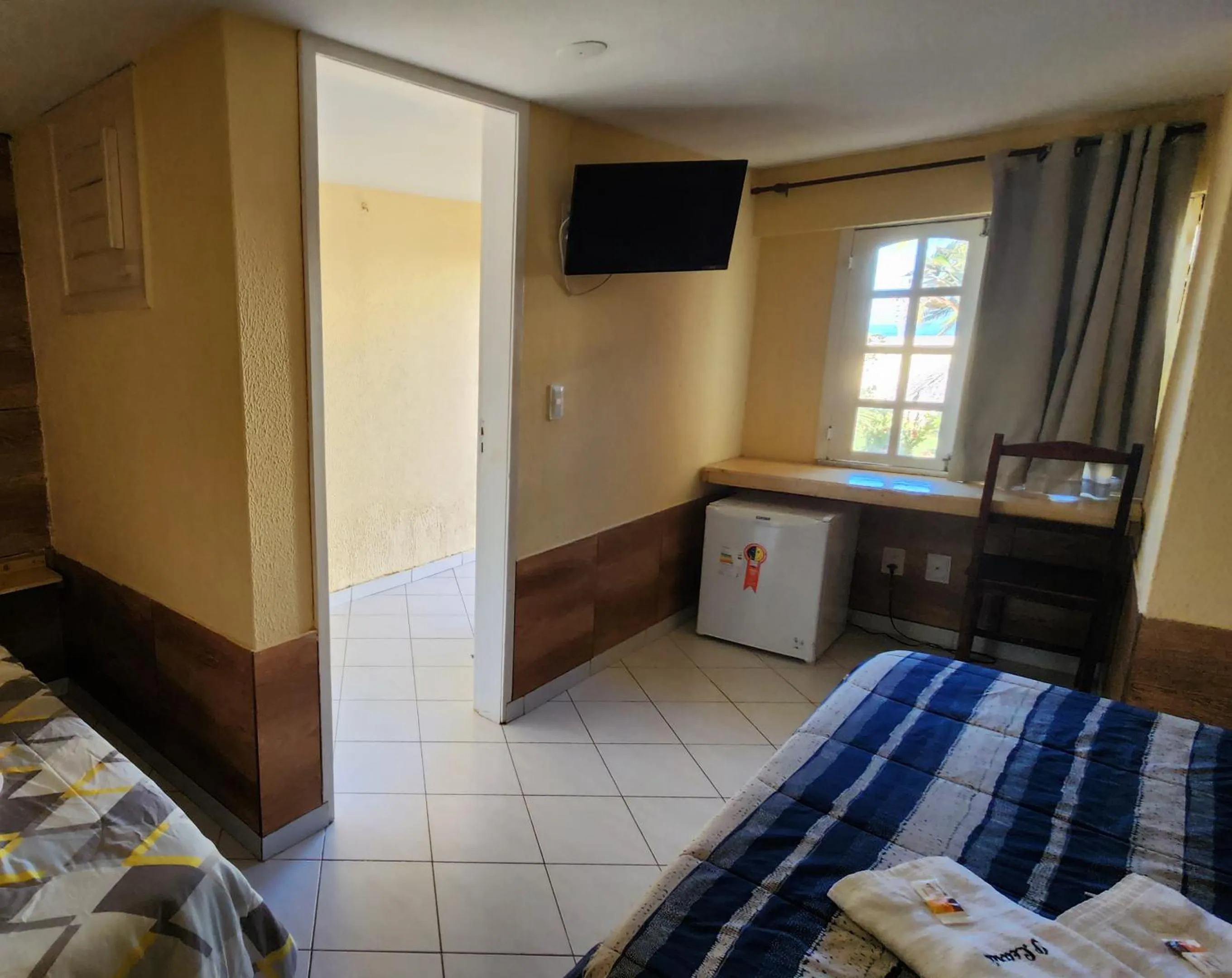 Bedroom, Bed in Pousada Ceará - Porto das Dunas