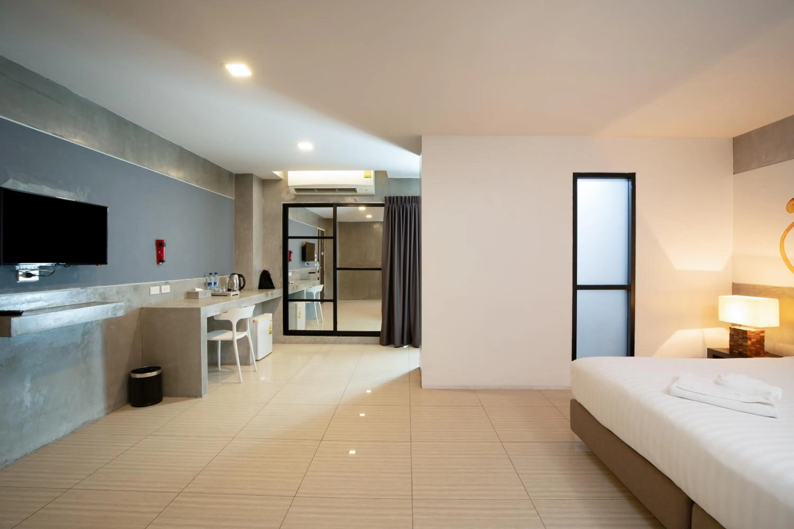 Bedroom, Bed in The Riche Boutique Hotel Don Mueang Airport