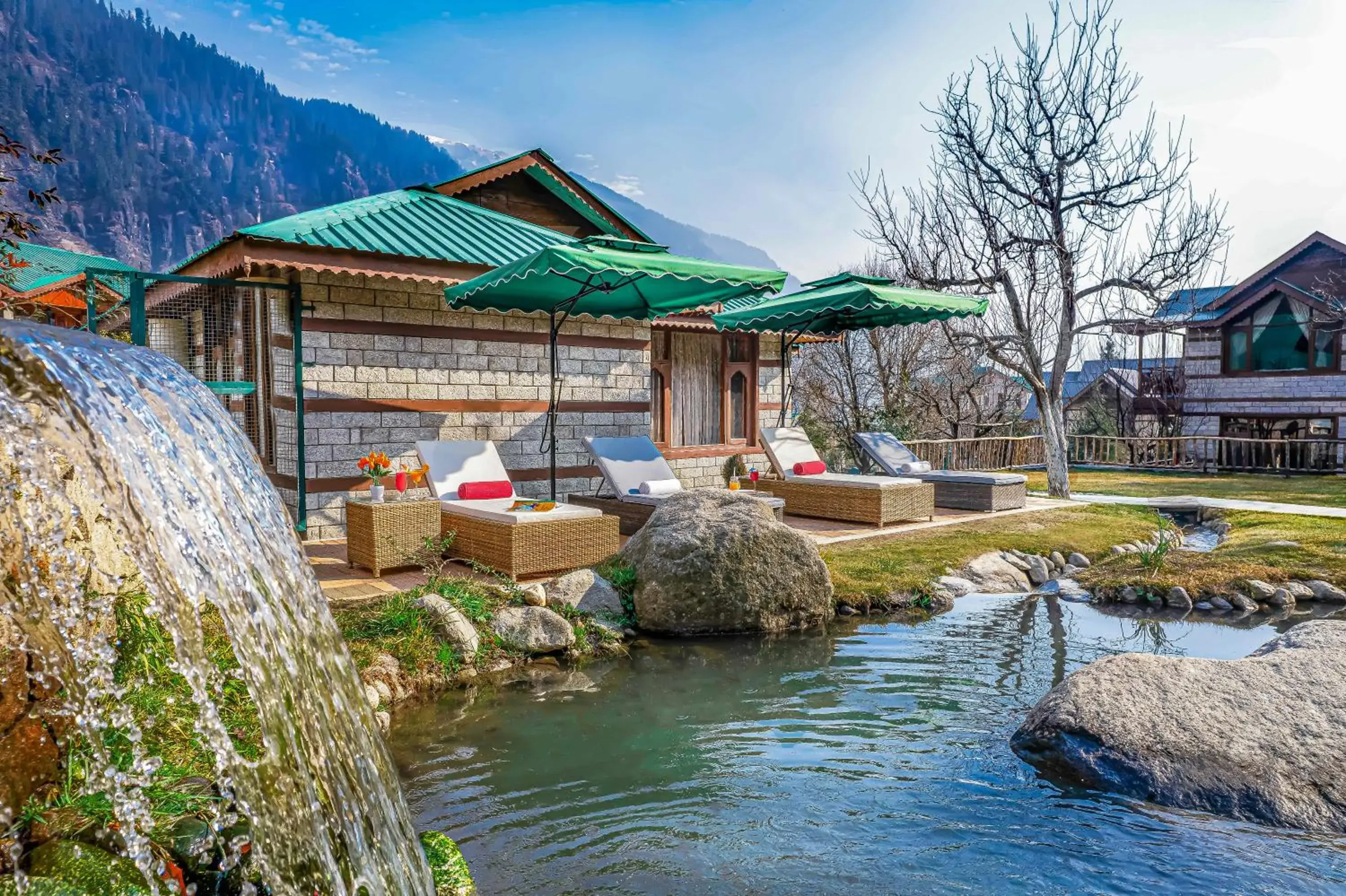 sunbed in Storii By ITC Hotels Urvashis Retreat, Manali sunbed in Storii By ITC Hotels Urvashis Retreat, Manali
