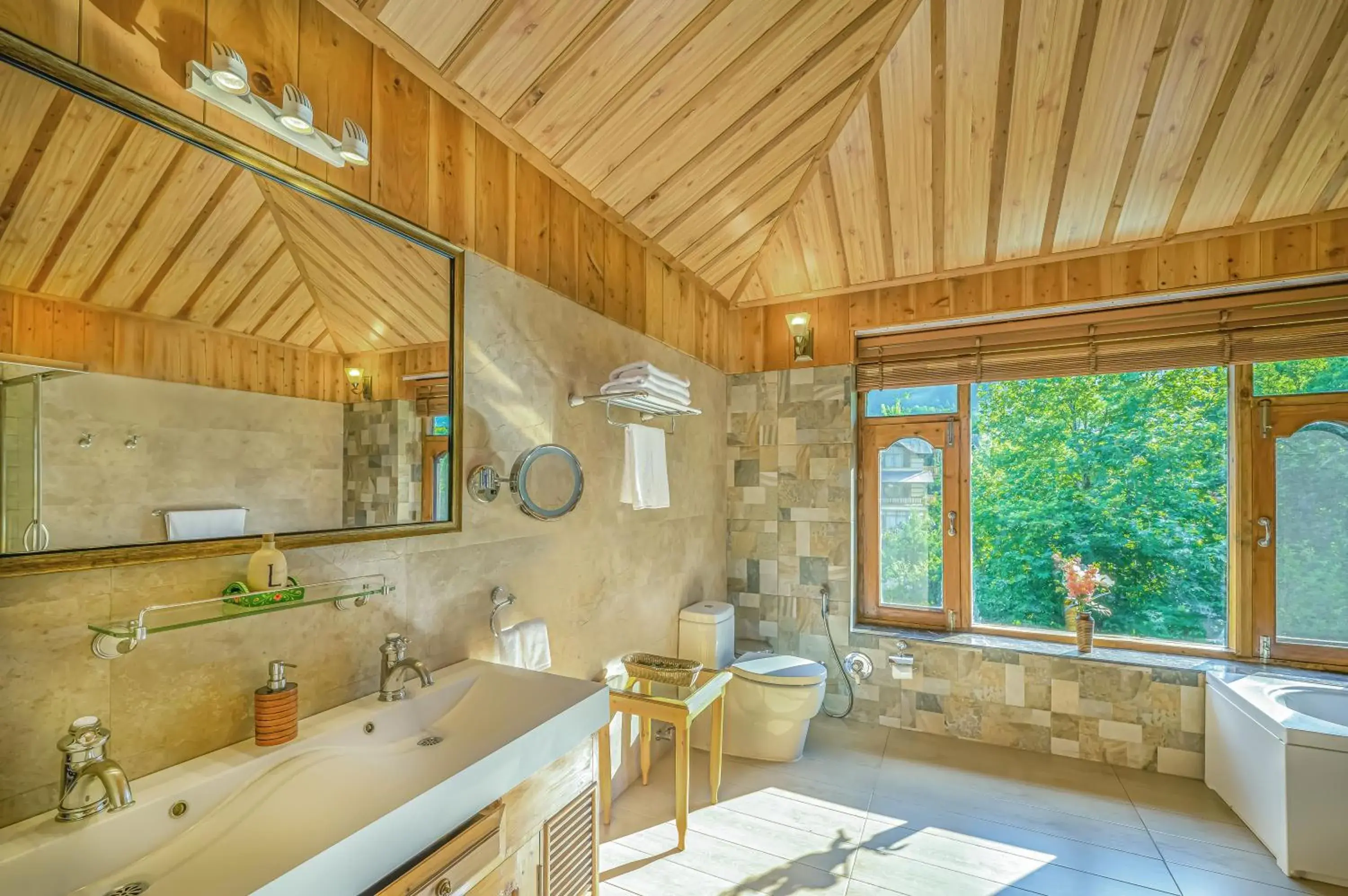 Bathroom in Storii By ITC Hotels Urvashis Retreat, Manali Bathroom in Storii By ITC Hotels Urvashis Retreat, Manali