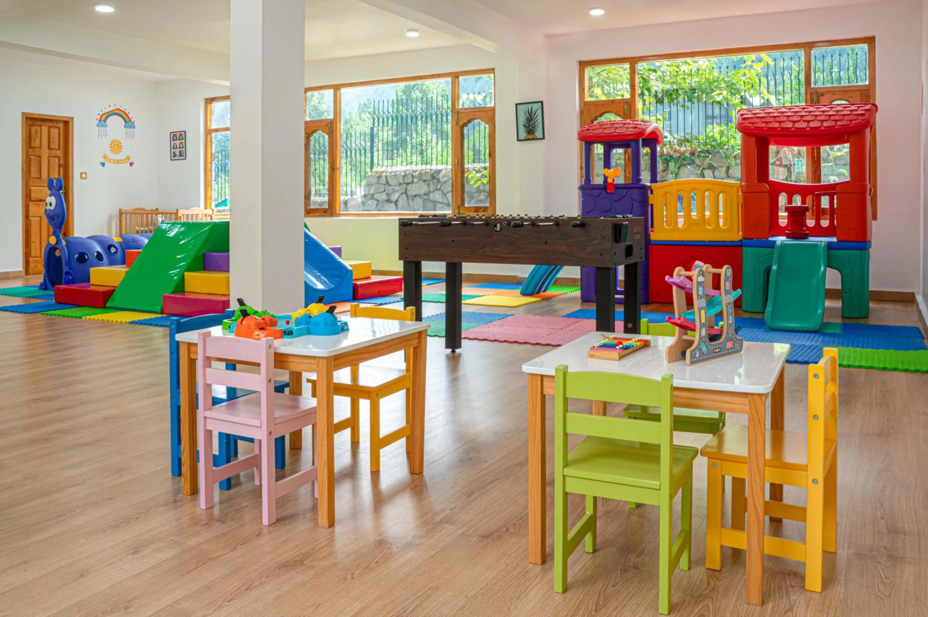 Children play ground in Storii By ITC Hotels Urvashis Retreat, Manali