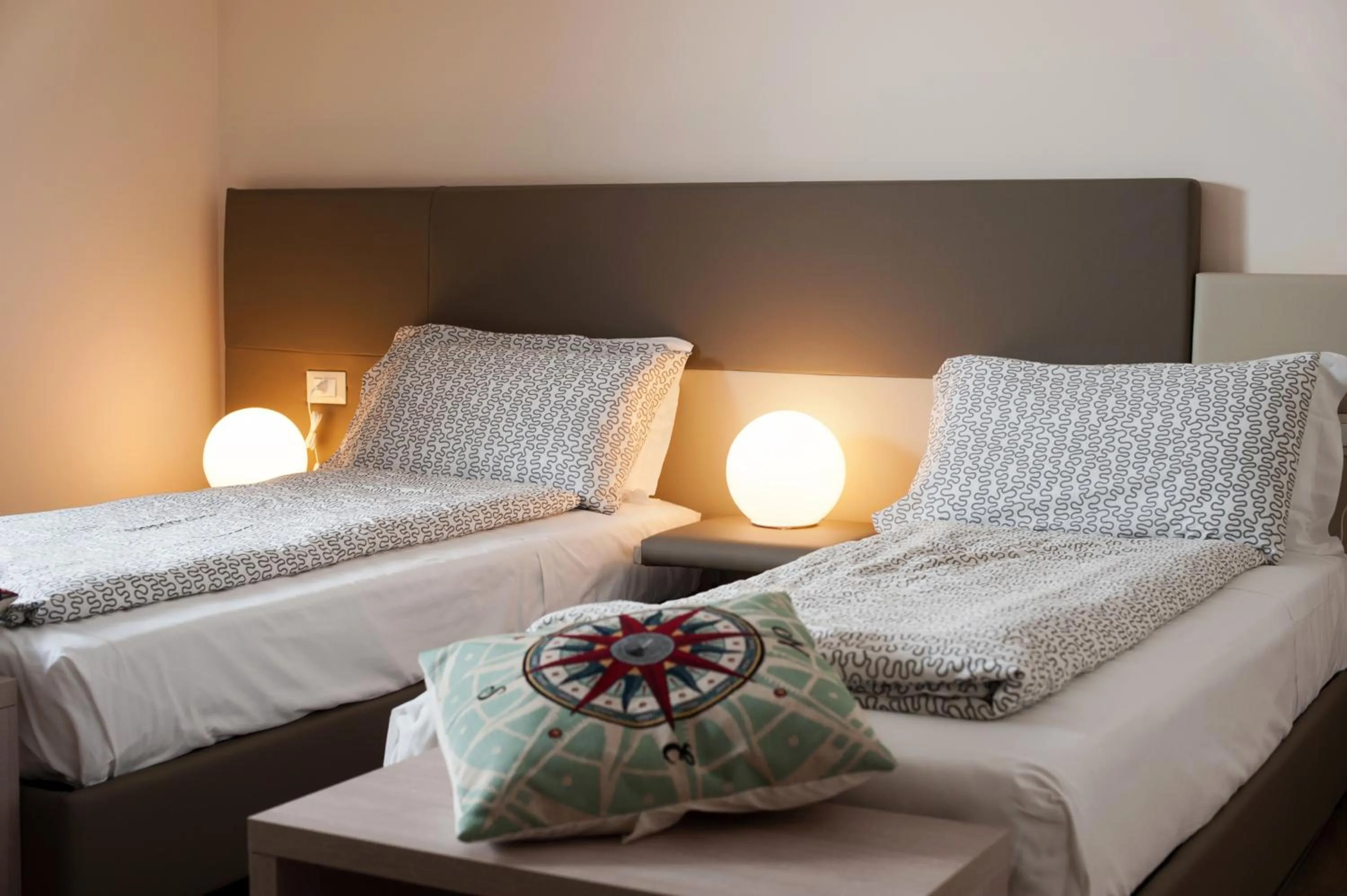 Bed in B&B Raffaello a Mare