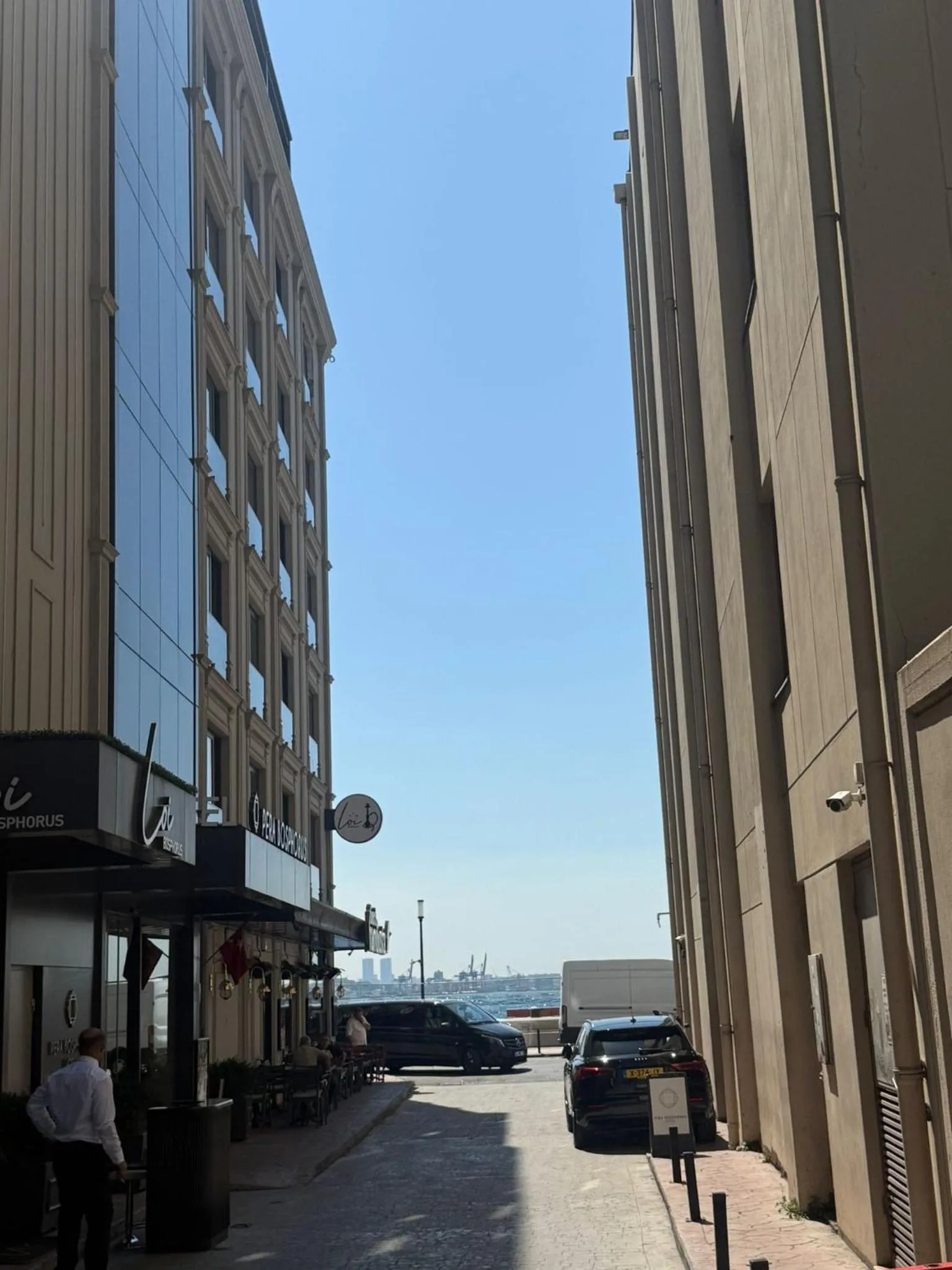 Street view in Mandala Karaköy Hotel