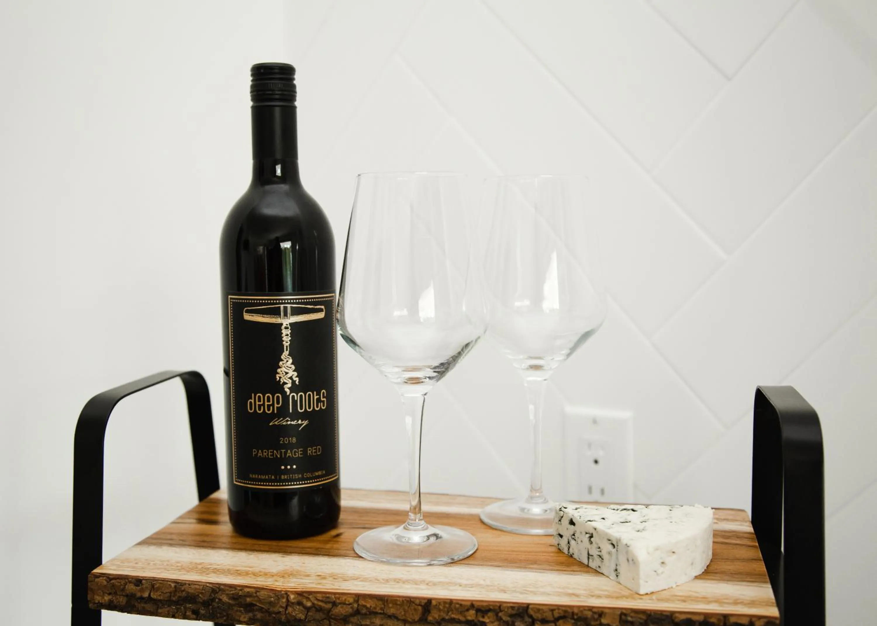 Food close-up in Naramata Courtyard Suites