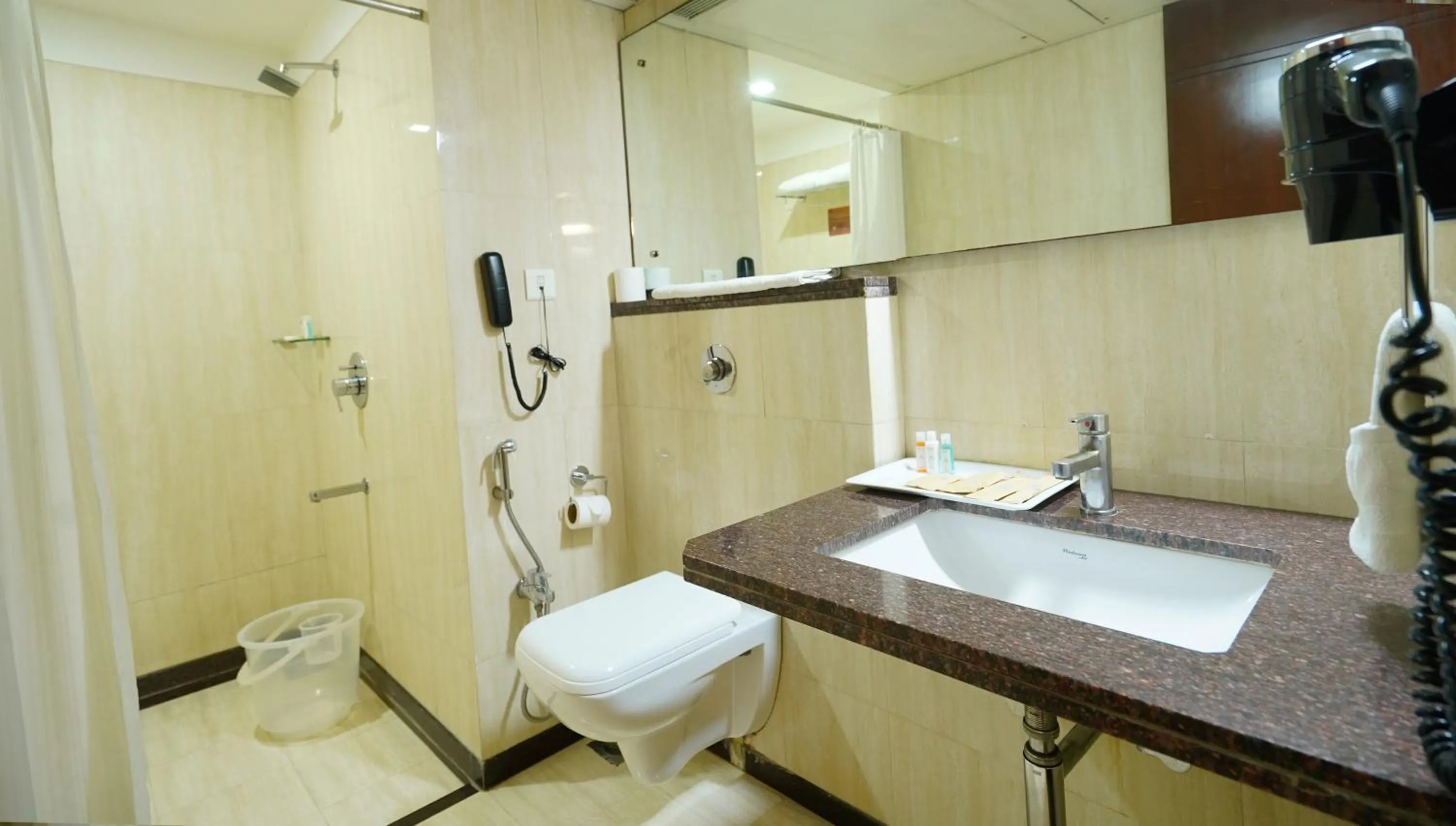 Toilet in Hotel Mayura