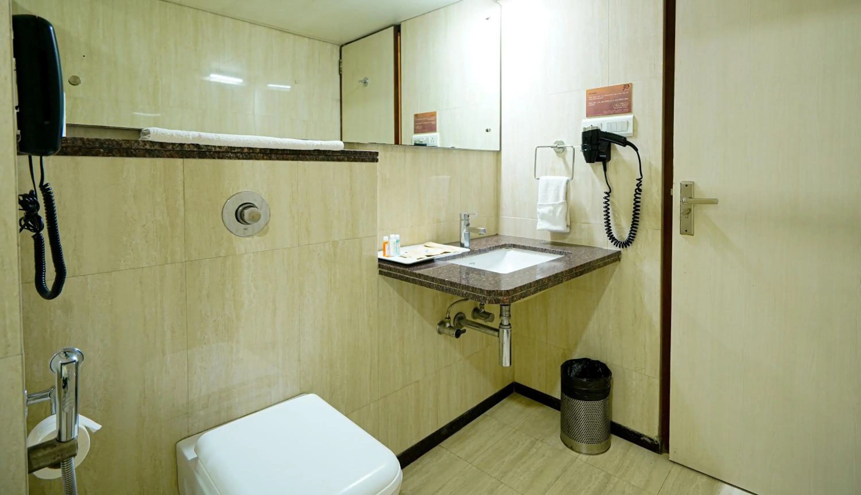 Toilet in Hotel Mayura