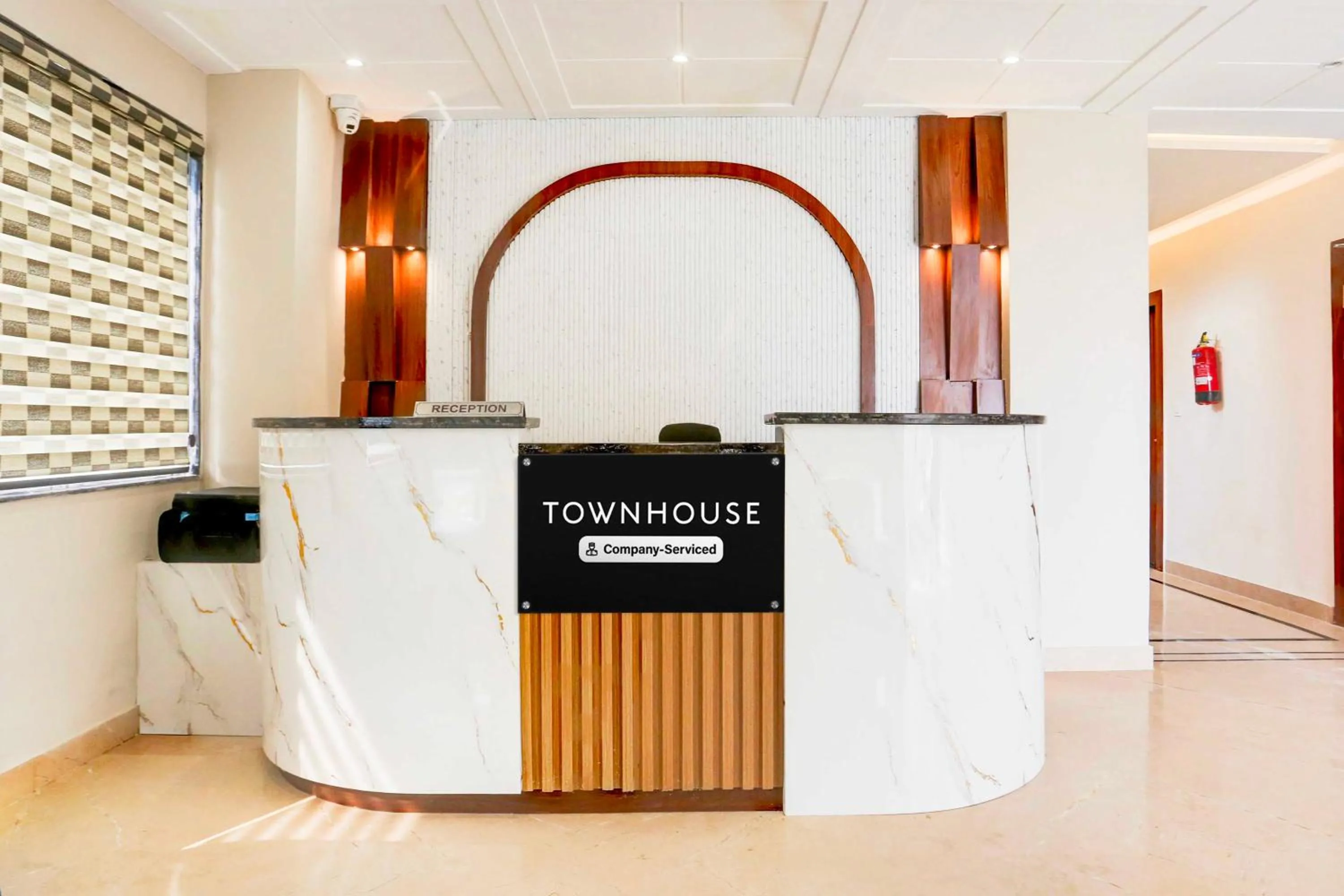 Lobby or reception in Collection O Taj Nagri Phase 2