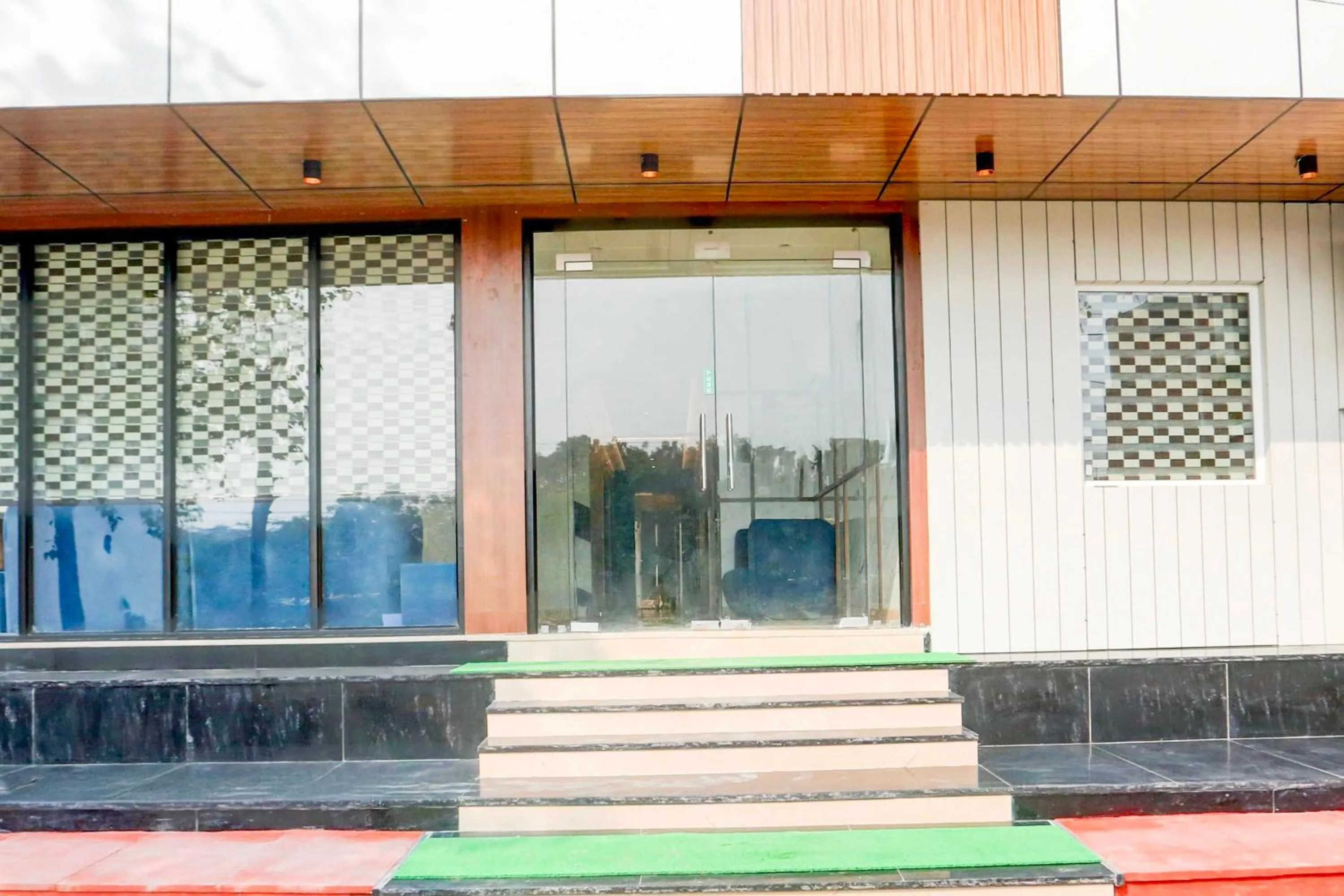 Facade/entrance in Collection O Taj Nagri Phase 2