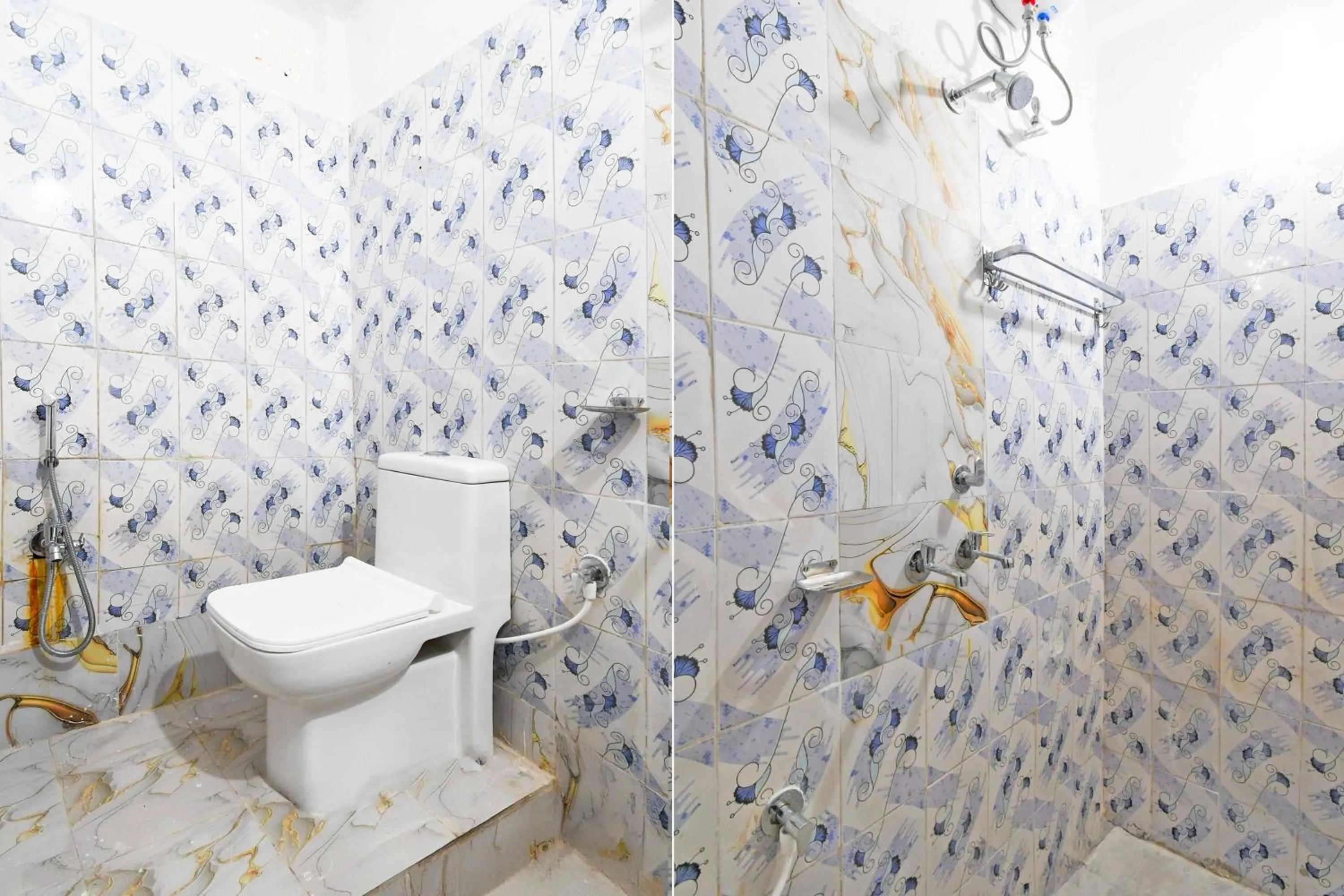 Bathroom in Hotel O Regional Park Indore