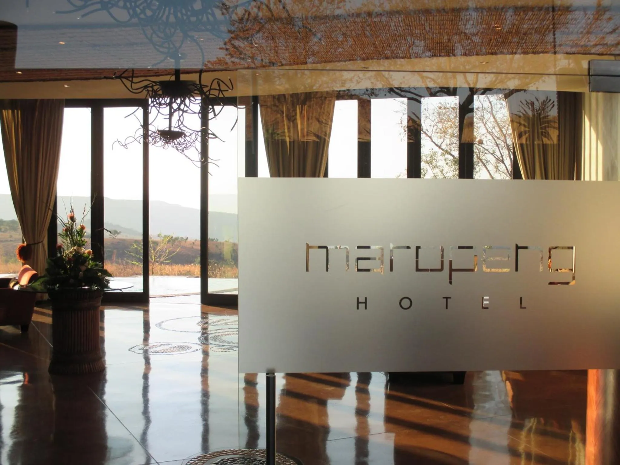 Facade/entrance in Maropeng Boutique Hotel