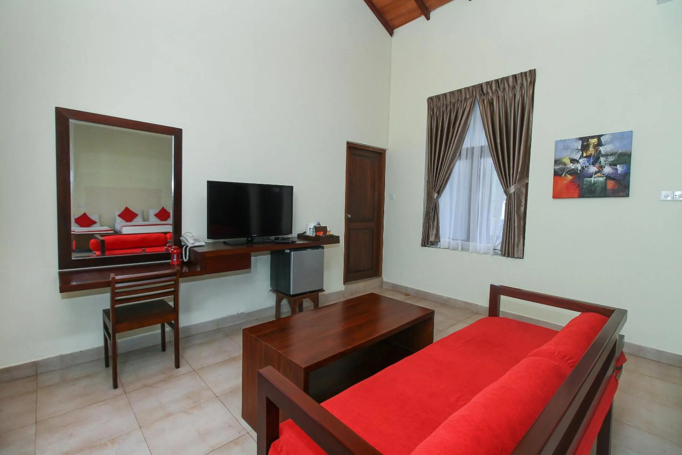 Bedroom in Maresia Beach Villa