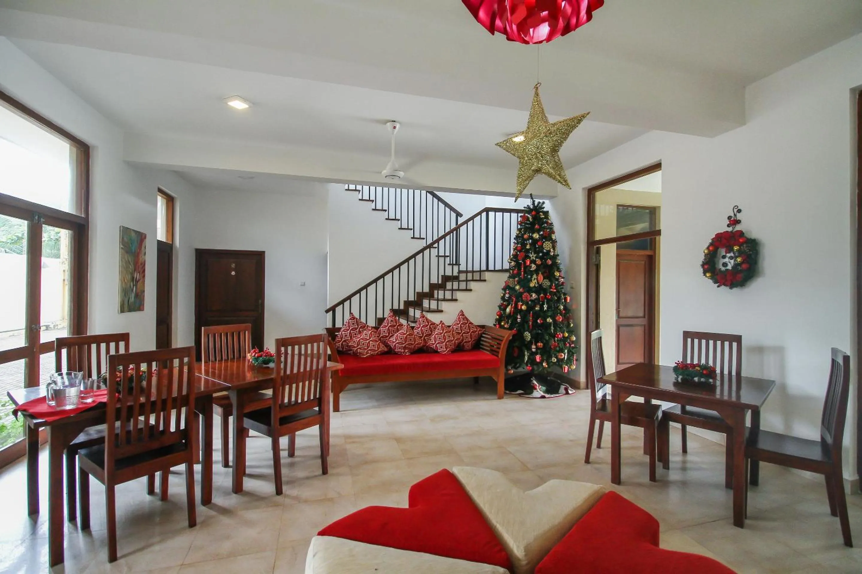 Living room in Maresia Beach Villa
