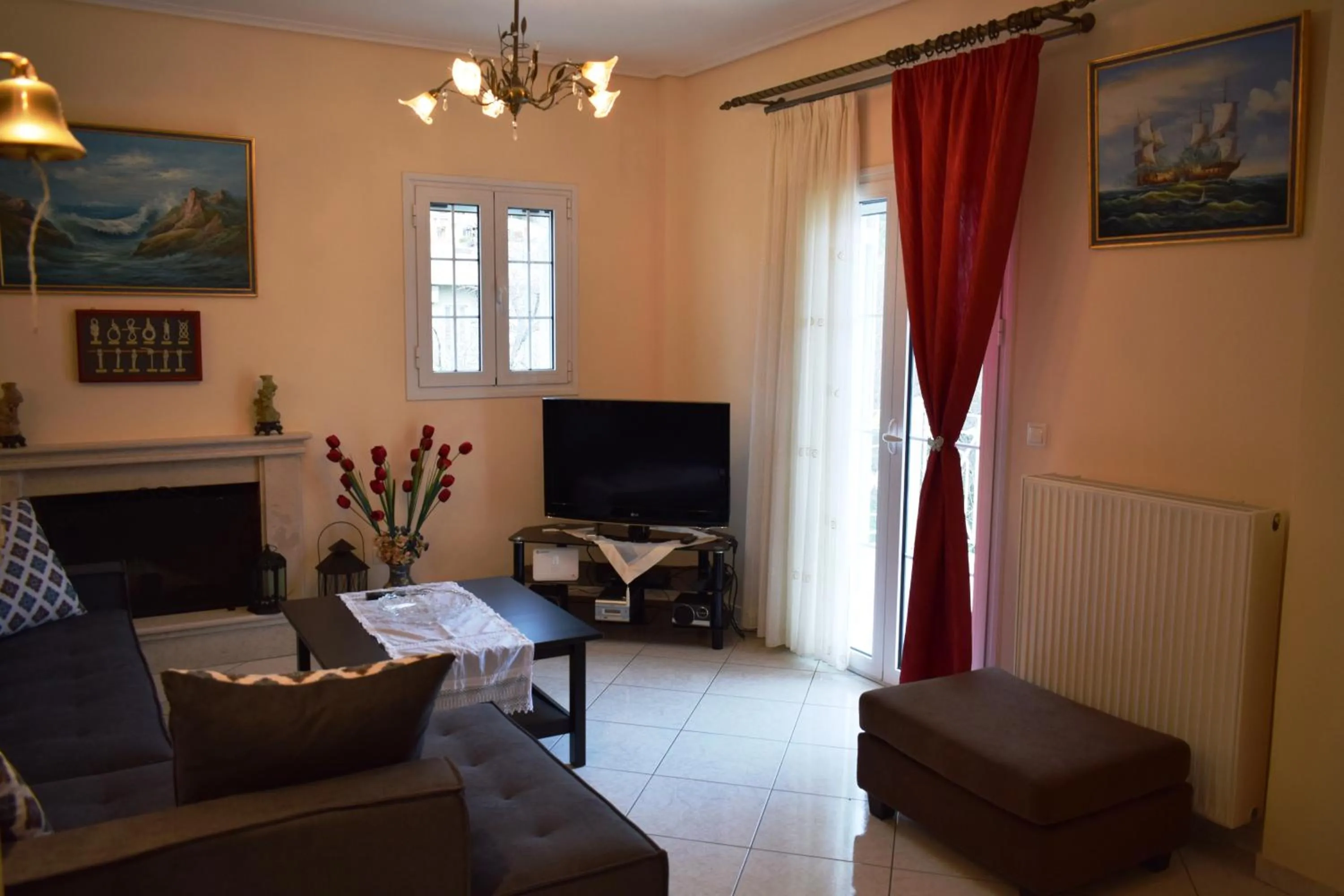 Seating area in Casa de Calma